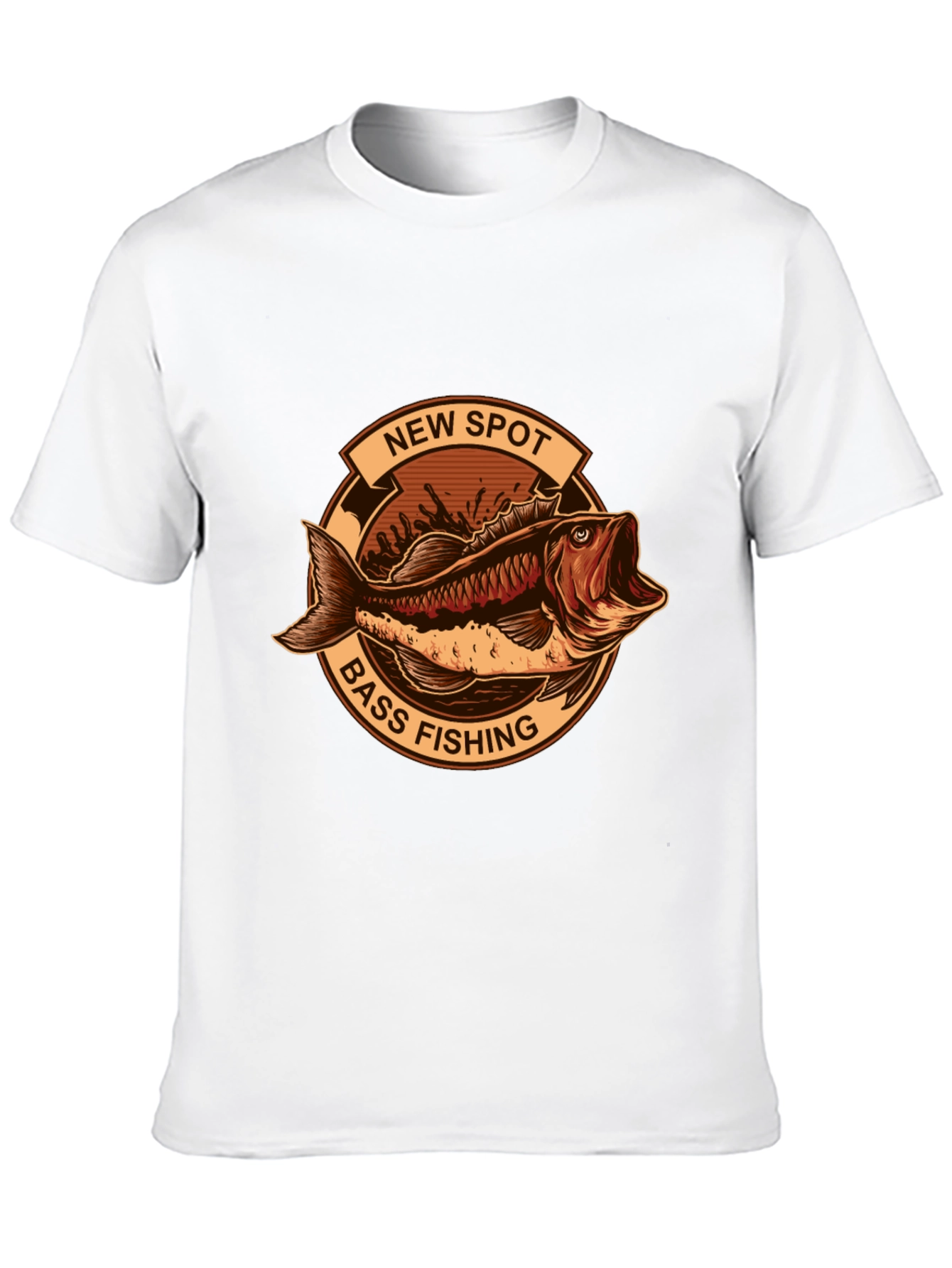 Bass Fishing Graphic Tee - New Spot
