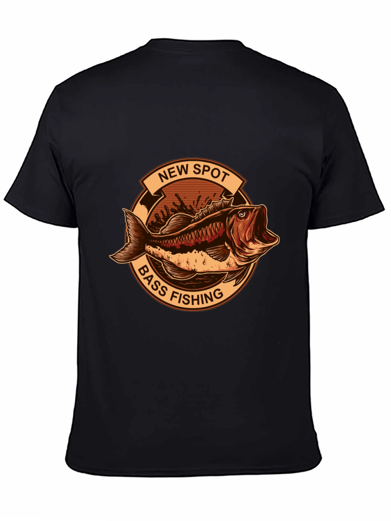 Bass Fishing Graphic Tee - New Spot