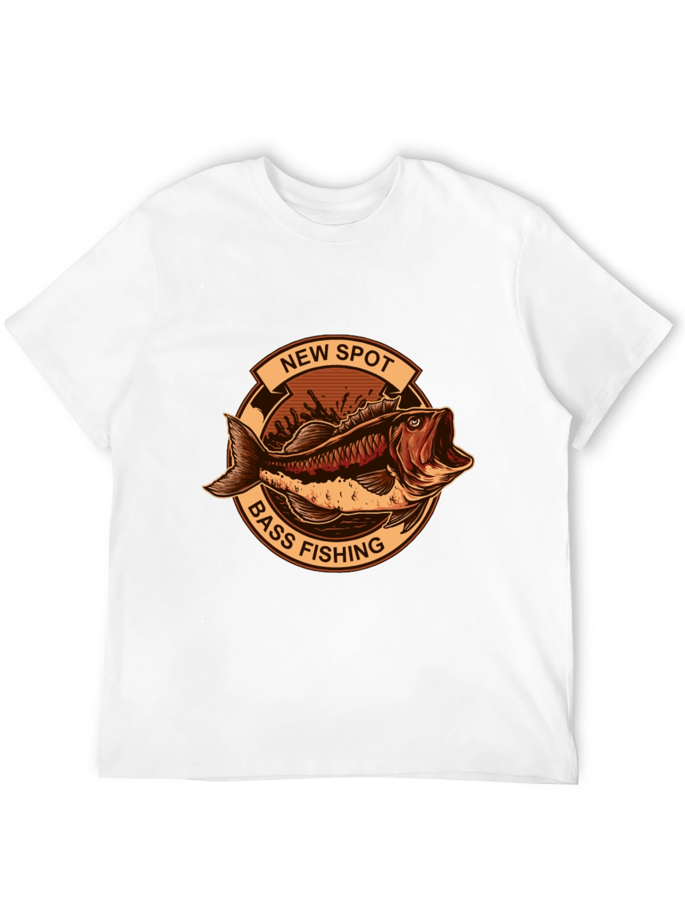 Bass Fishing Graphic Tee - New Spot