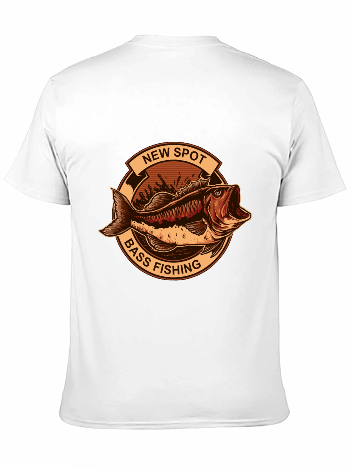 Bass Fishing Graphic Tee - New Spot