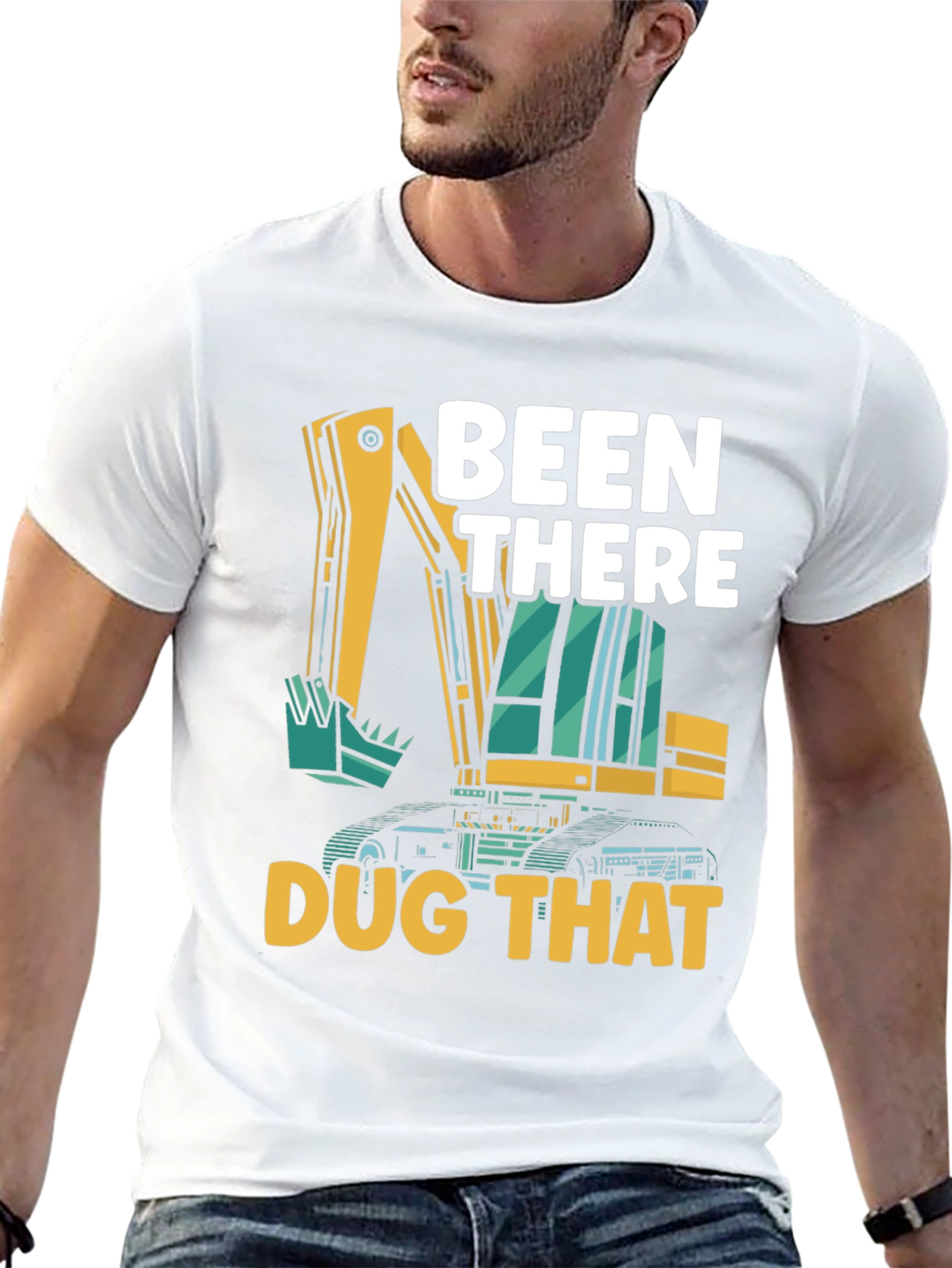 Been There Dug That Black Graphic Tee