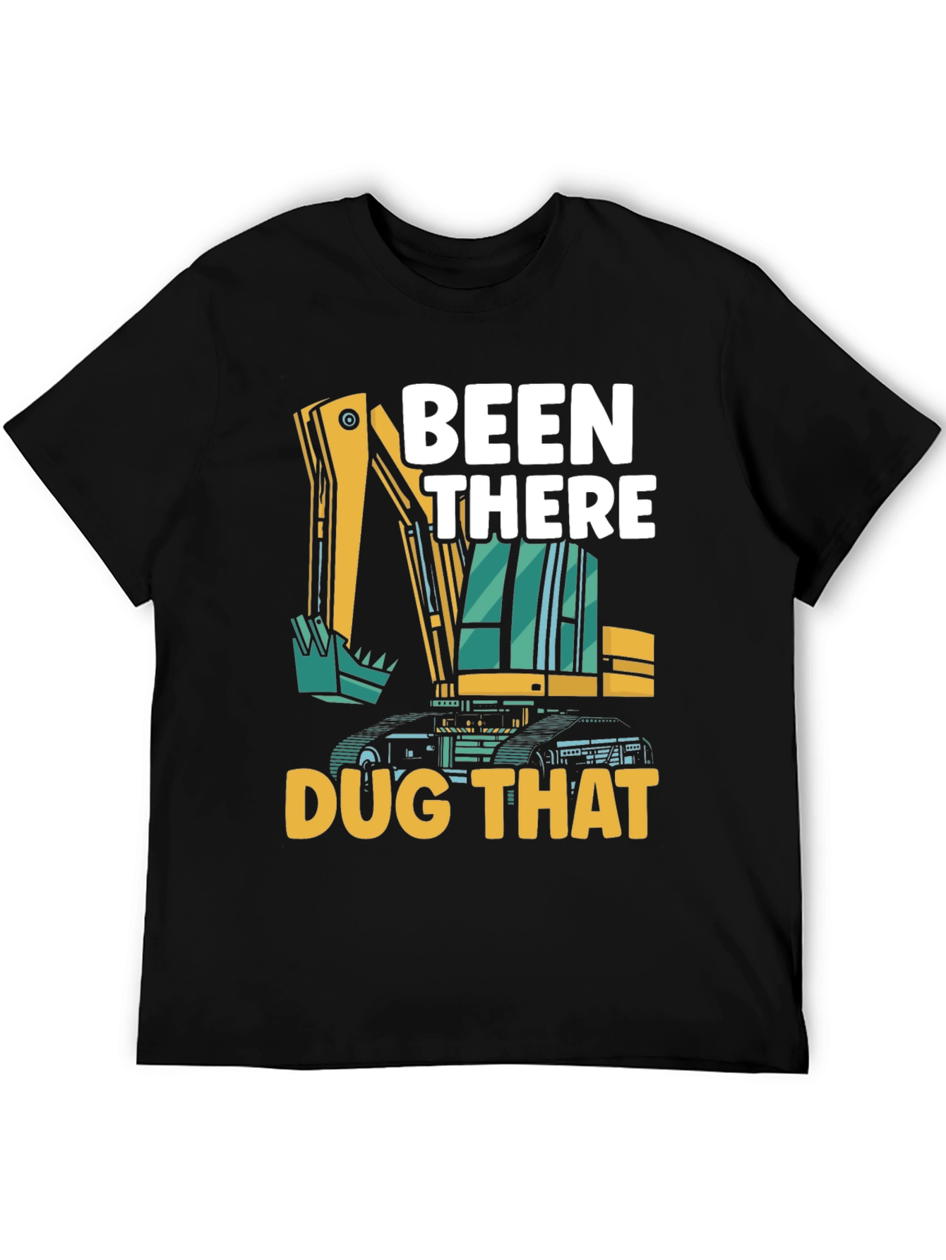 Been There Dug That Black Graphic Tee