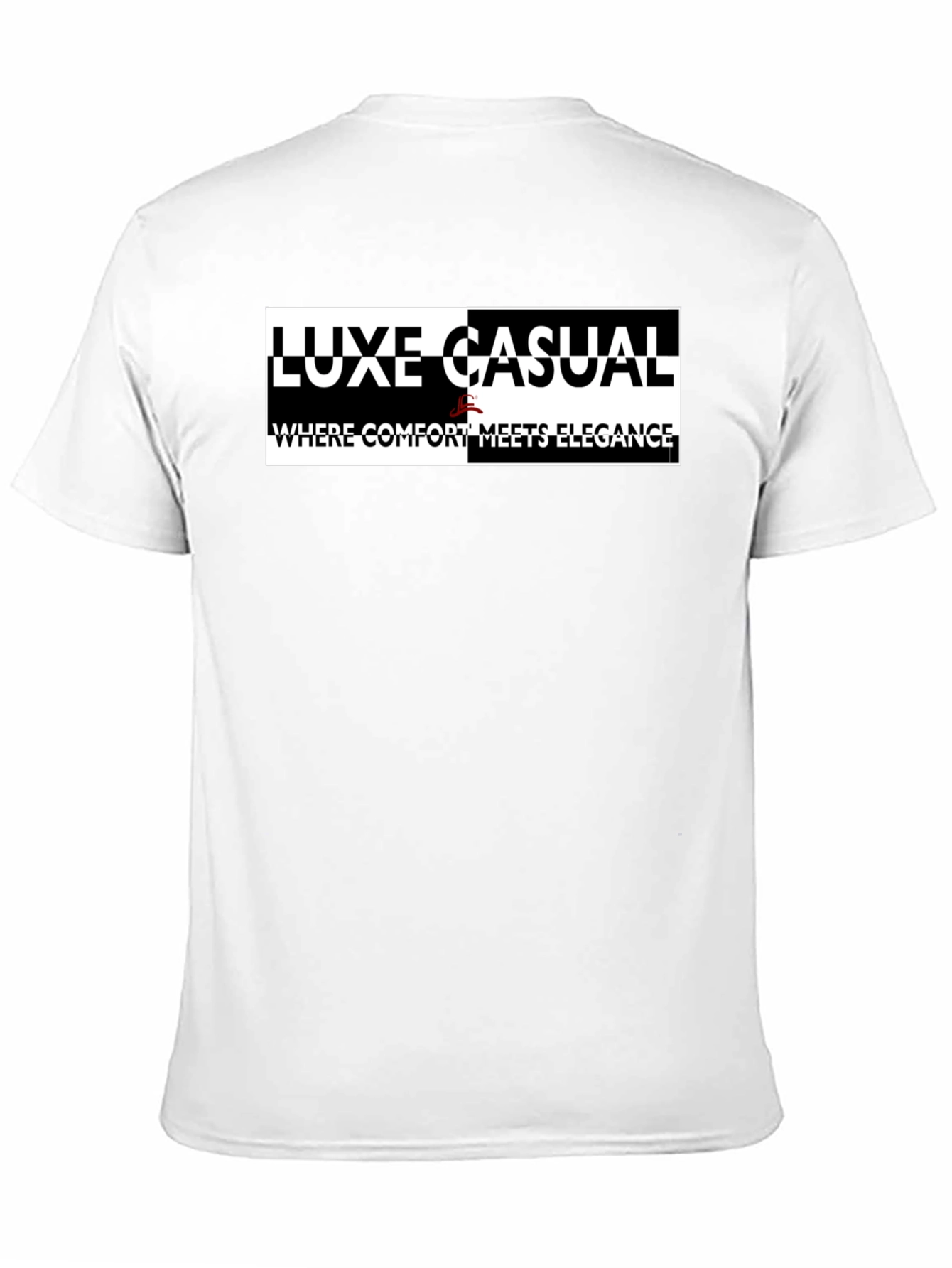 Luxe Casual Graphic Tee: Comfort Meets Elegance