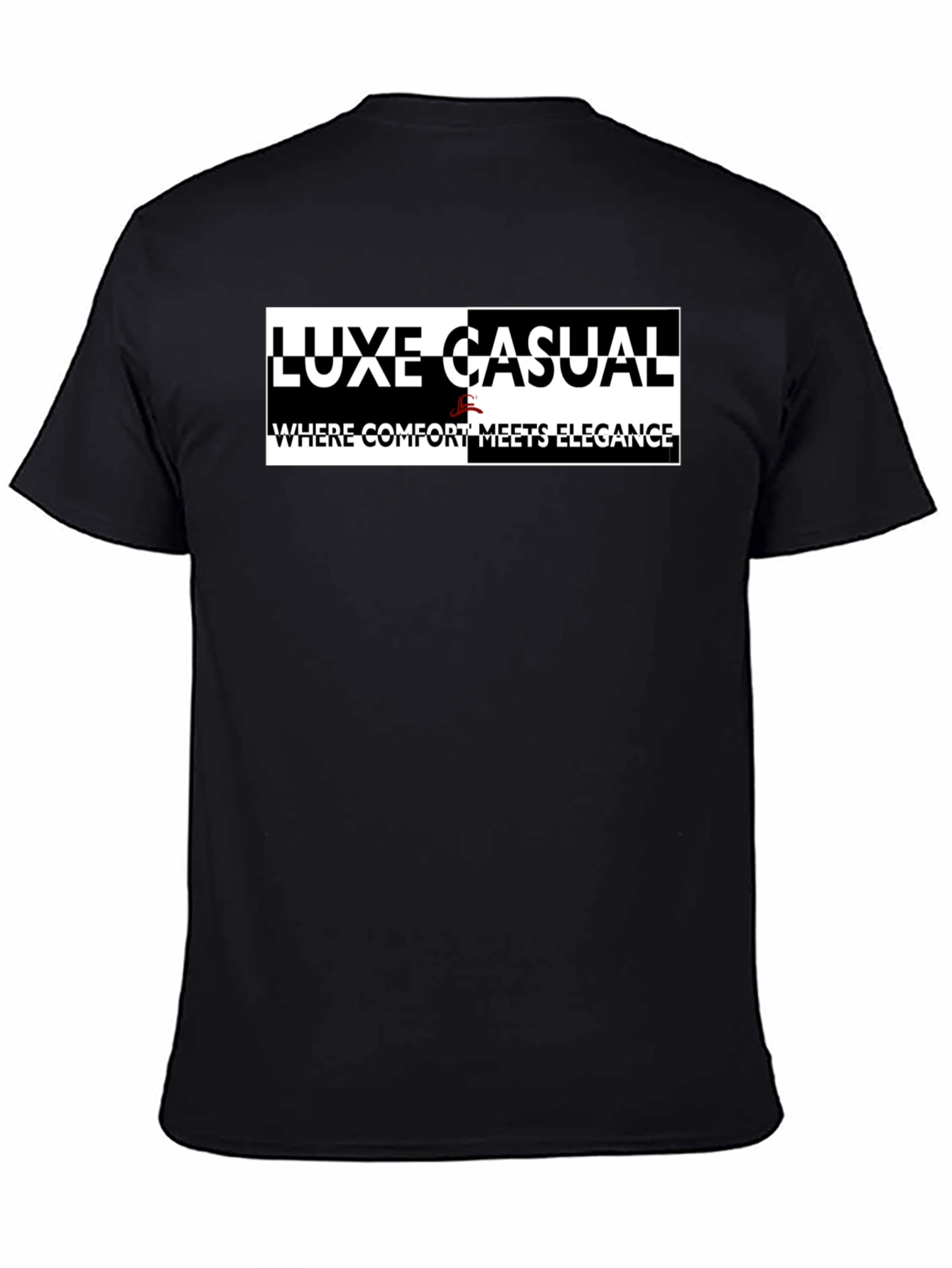 Luxe Casual Graphic Tee: Comfort Meets Elegance