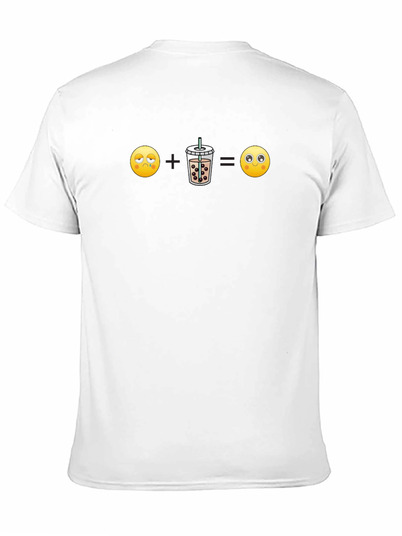 Boba Tea Equation Graphic Tee - Black