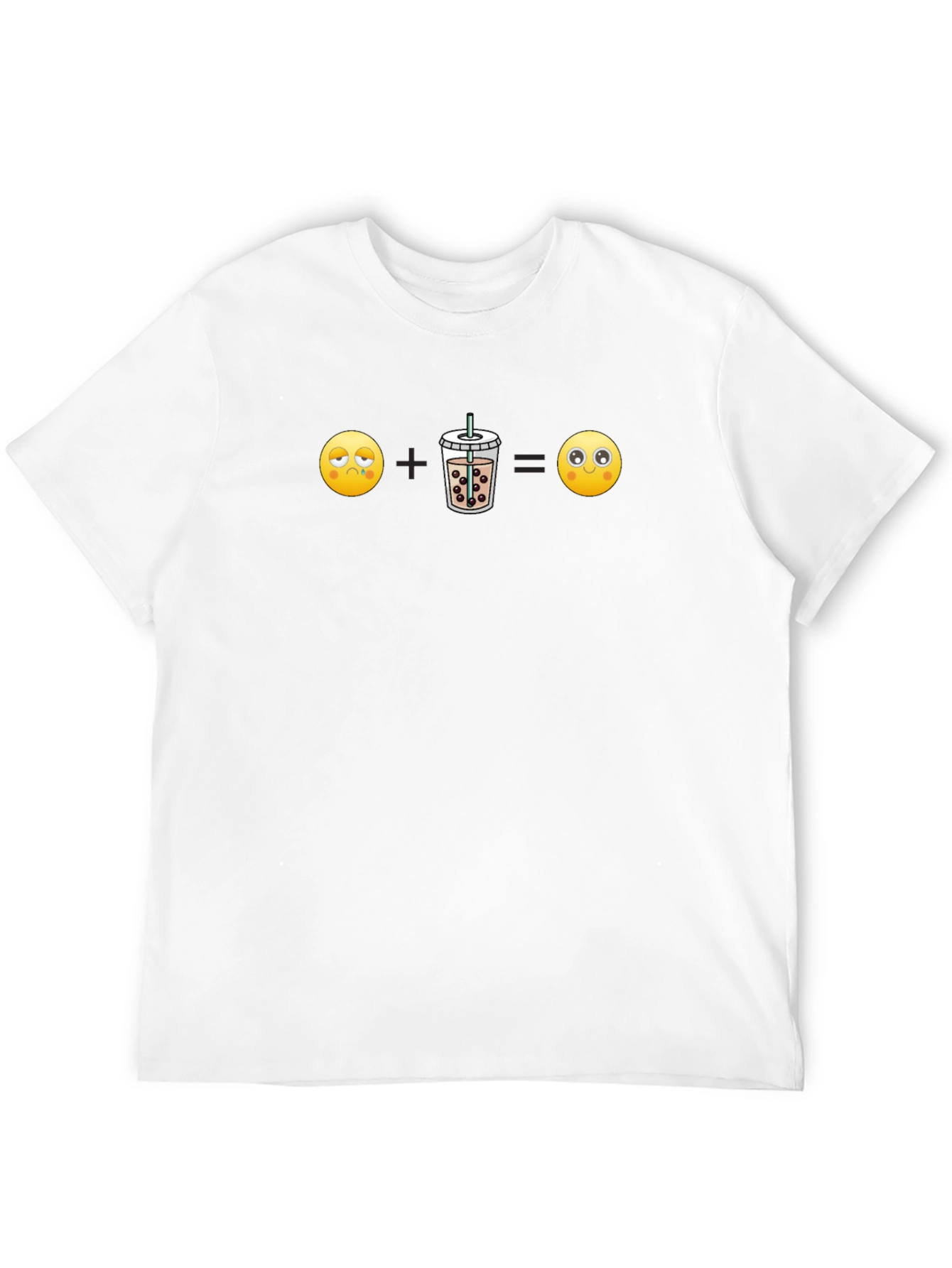 Boba Tea Equation Graphic Tee - Black