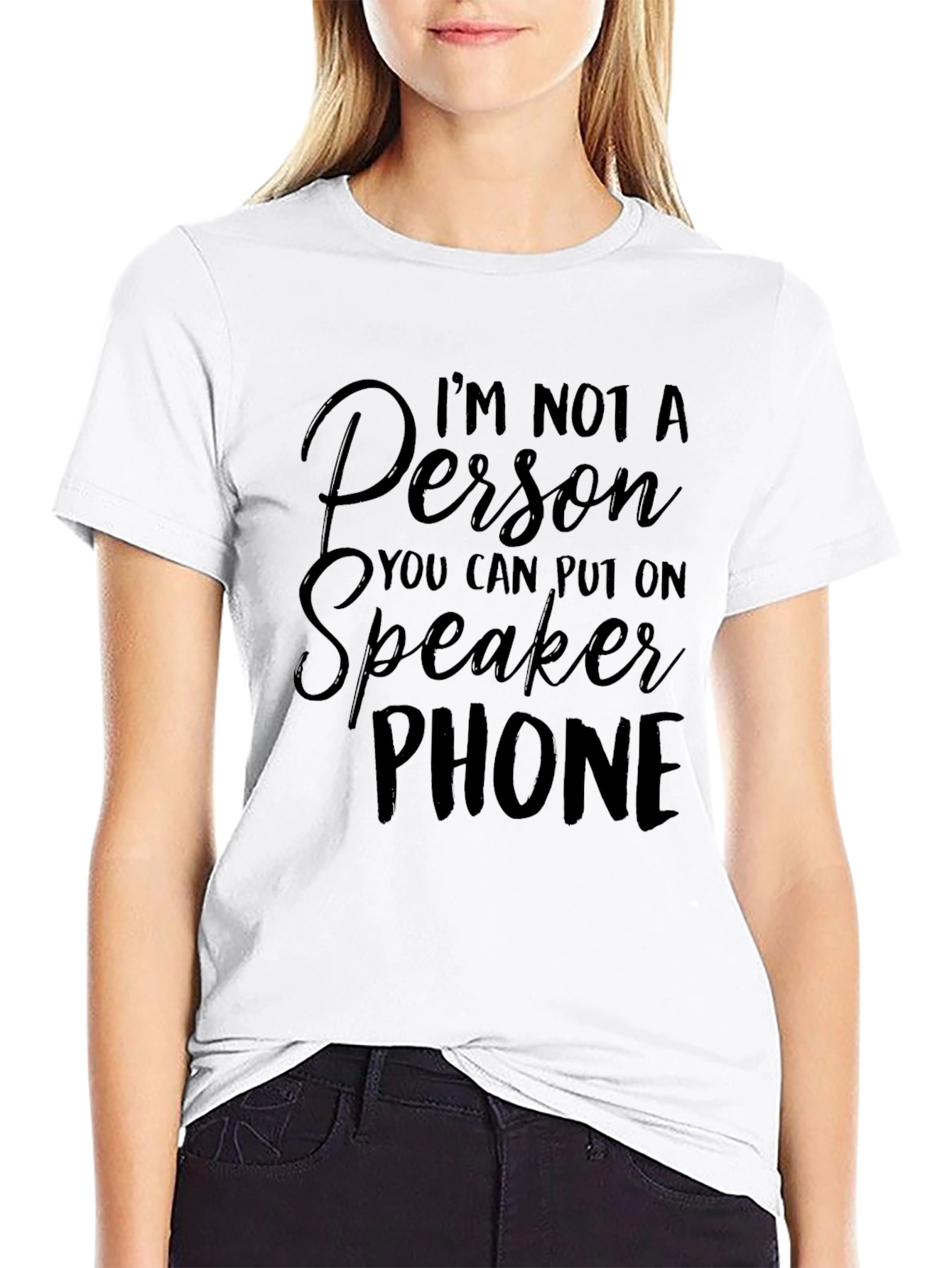Speakerphone Humor T-Shirt