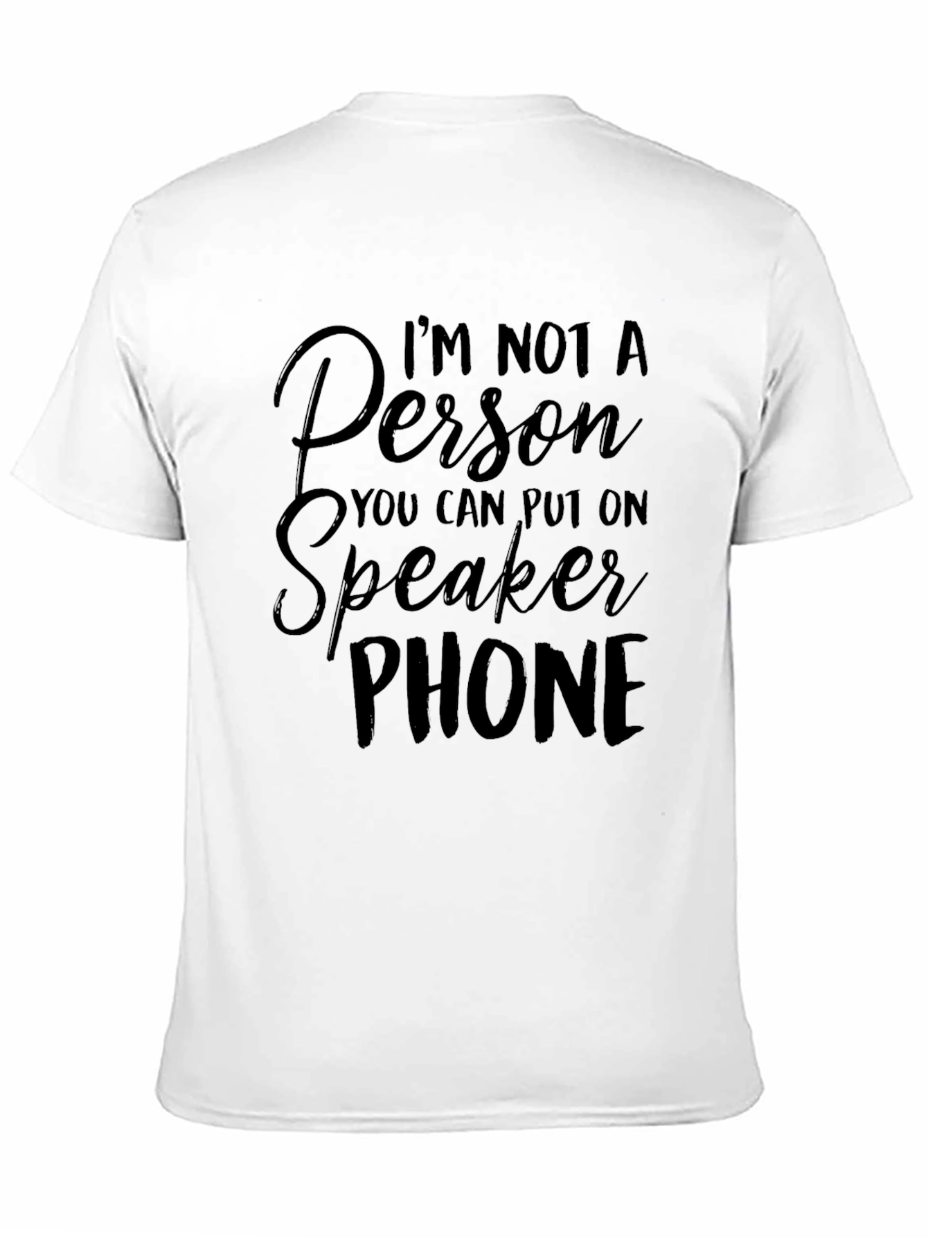 Speakerphone Humor T-Shirt