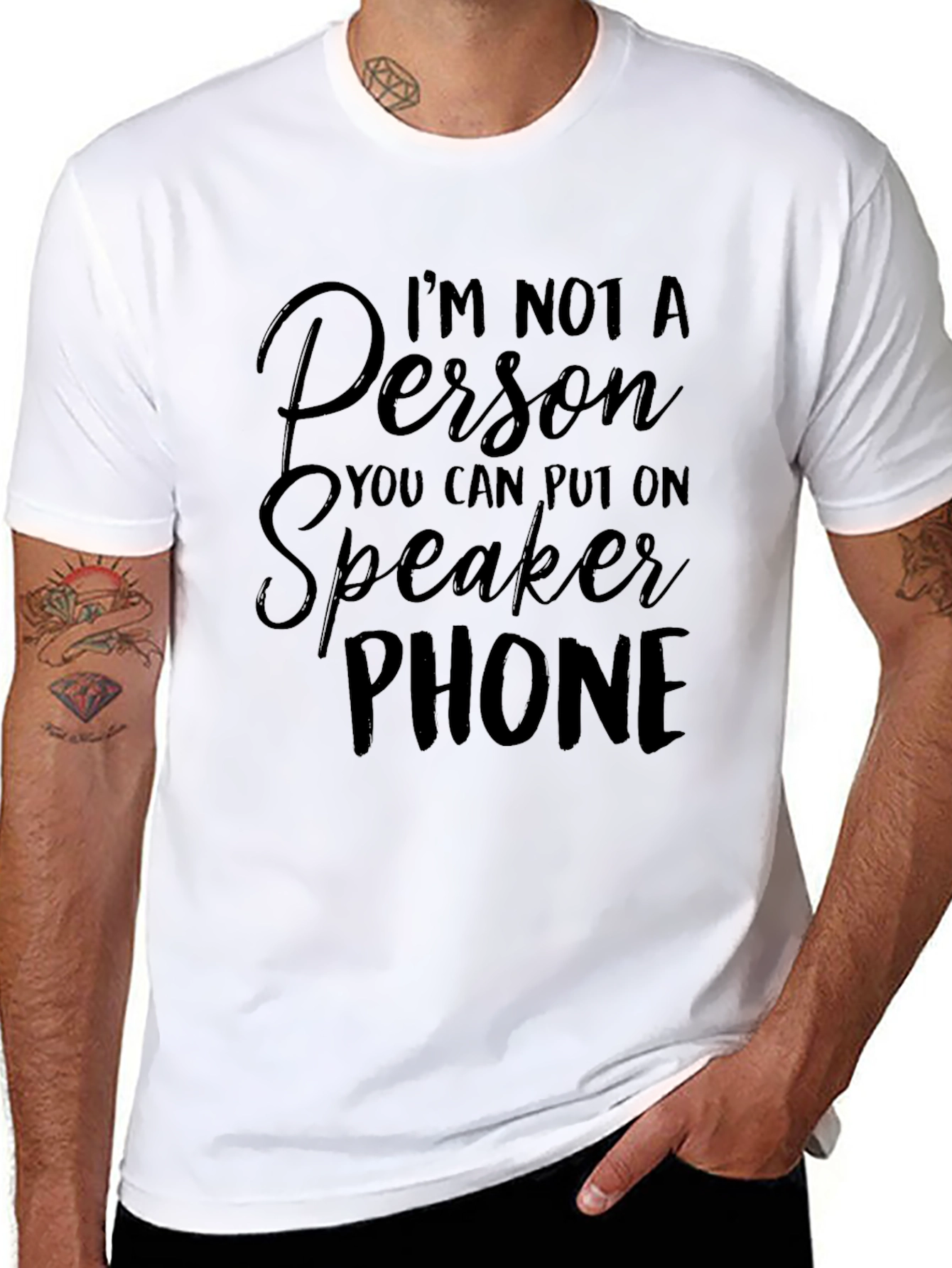 Speakerphone Humor T-Shirt