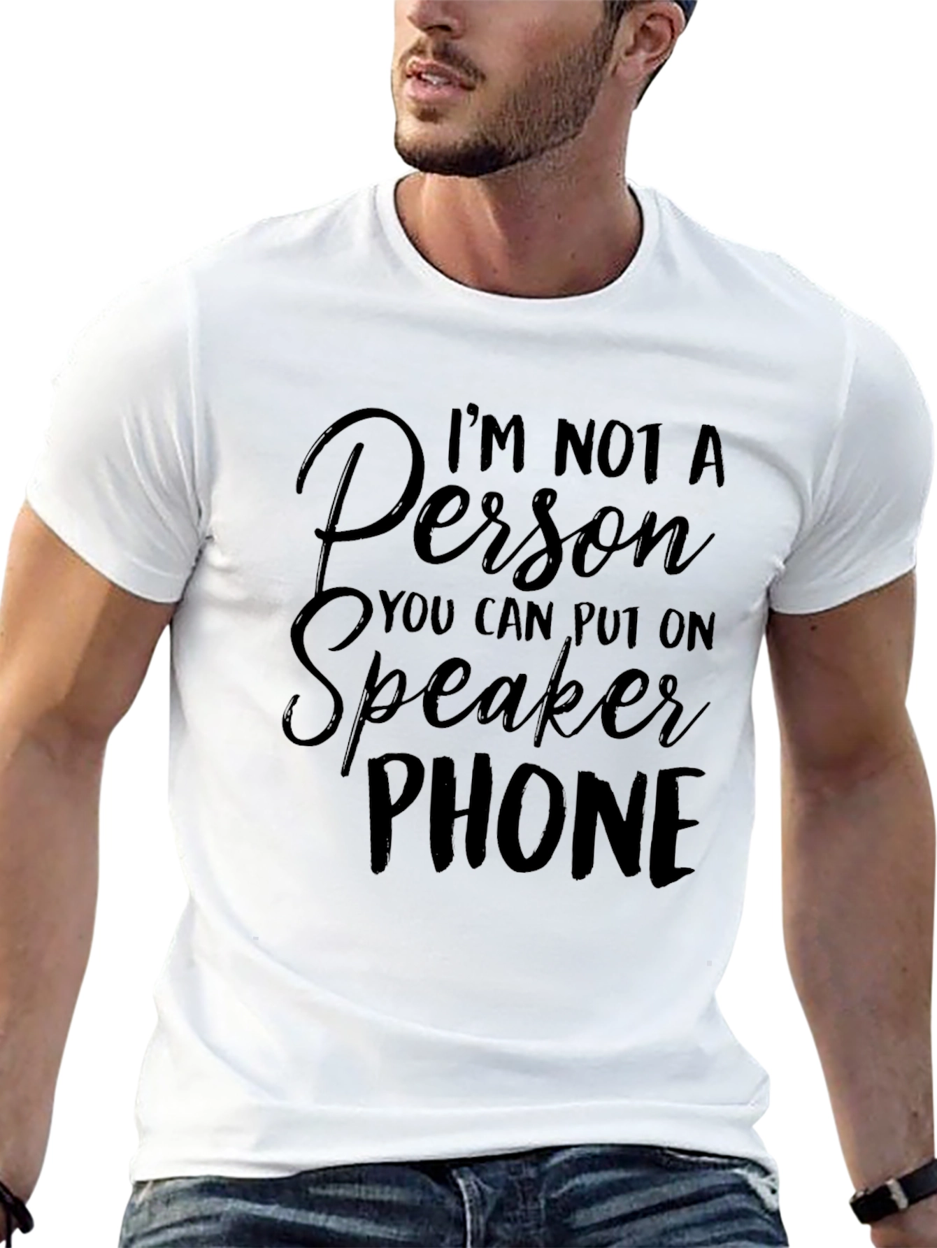 Speakerphone Humor T-Shirt