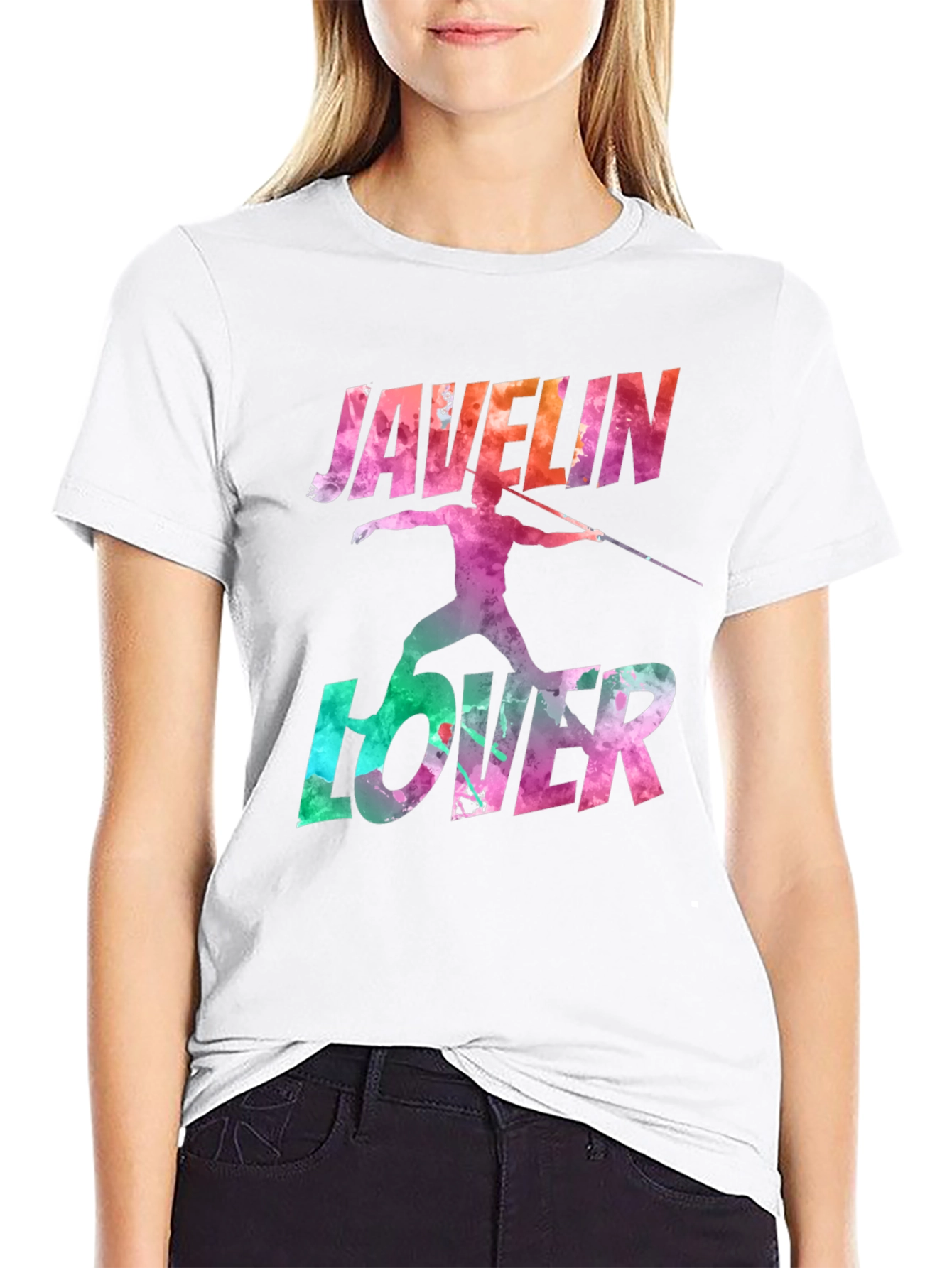 Javelin Lover Graphic T-Shirt - Sports Fan Tee
