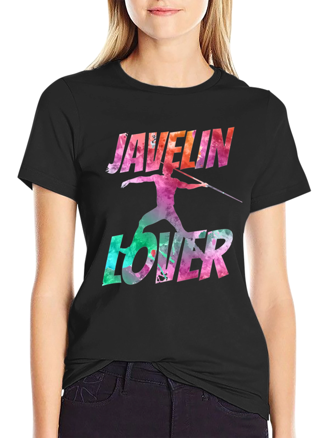 Javelin Lover Graphic T-Shirt - Sports Fan Tee