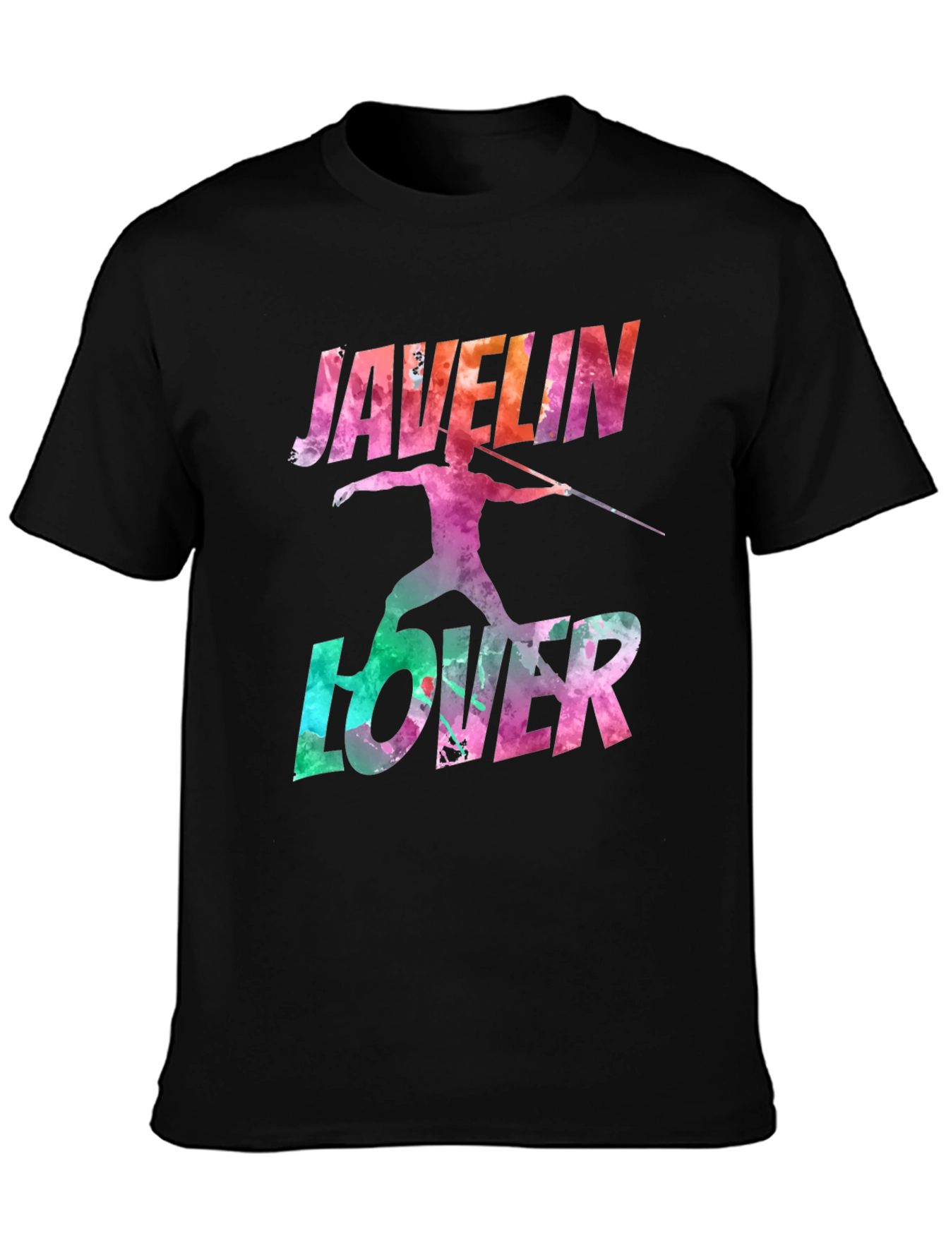 Javelin Lover Graphic T-Shirt - Sports Fan Tee
