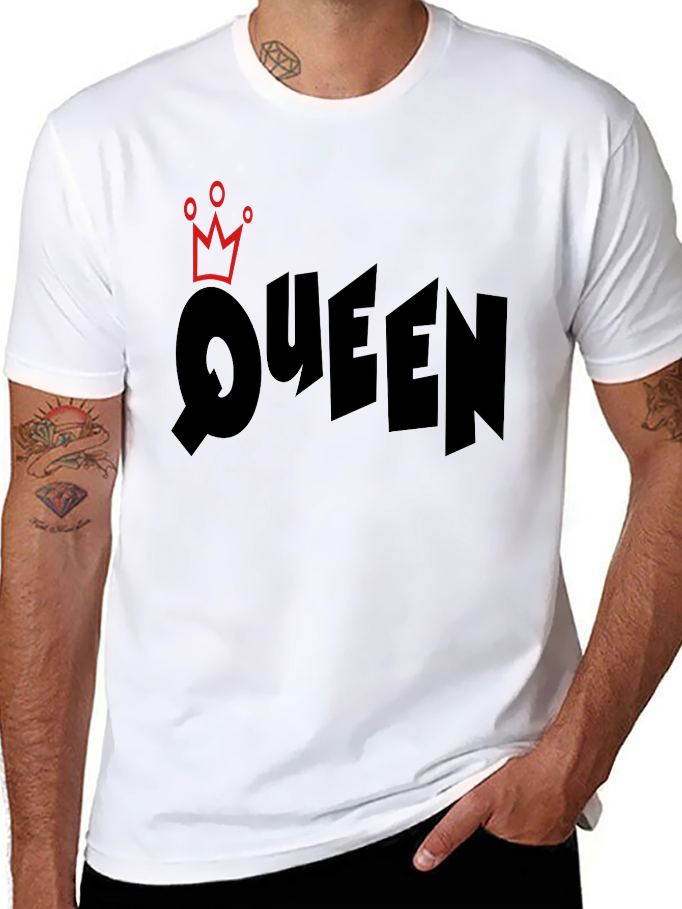 Queen Graphic Black T-Shirt