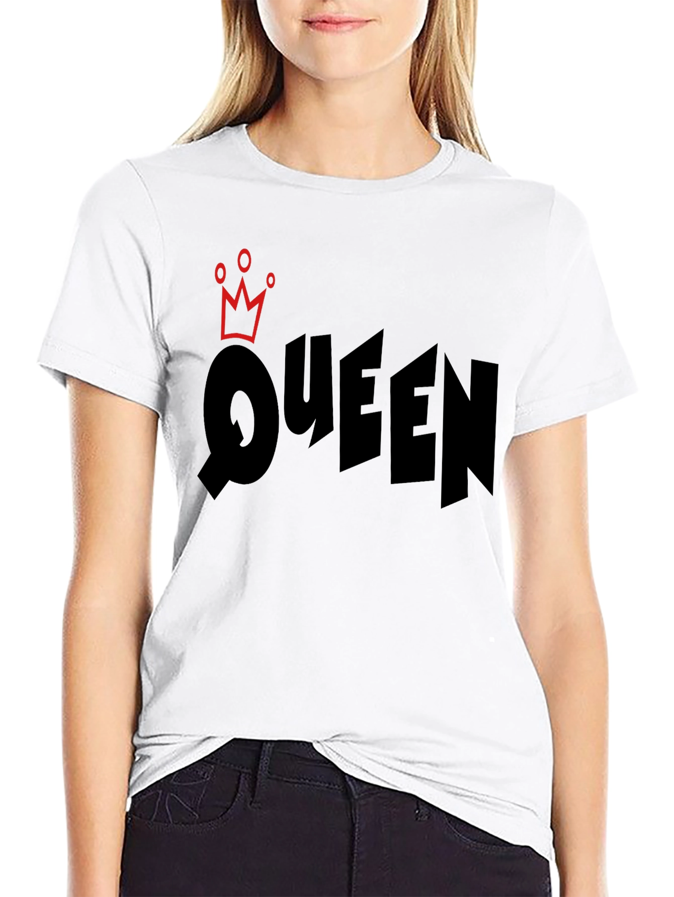 Queen Graphic Black T-Shirt