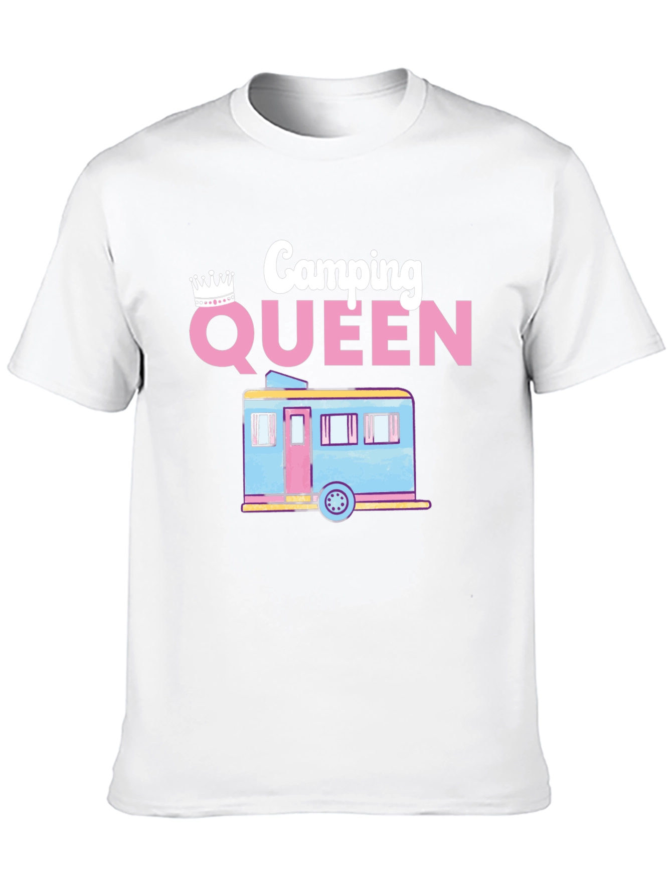 Camping Queen Tee - Womens RV Adventure T-Shirt