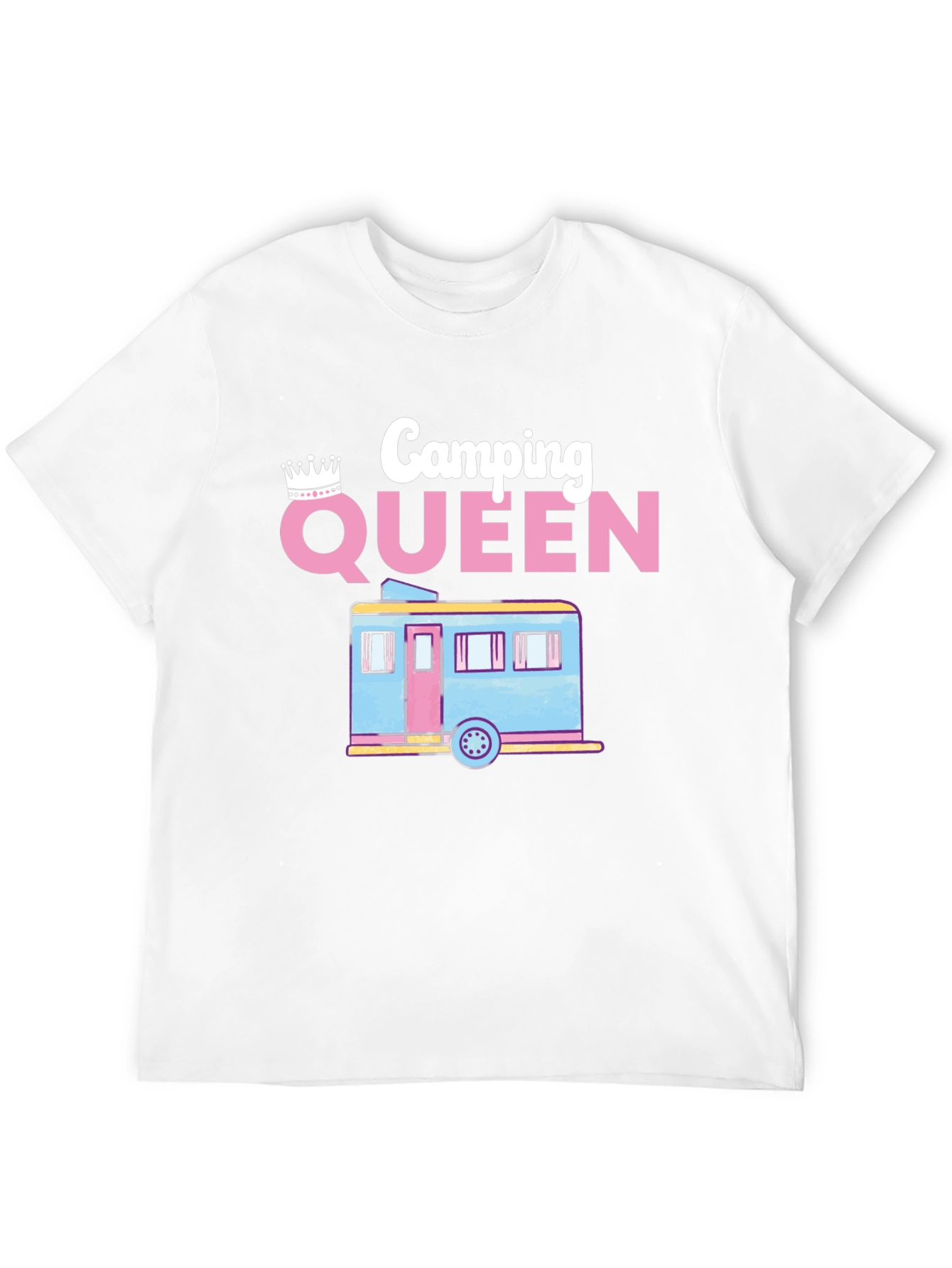 Camping Queen Tee - Womens RV Adventure T-Shirt