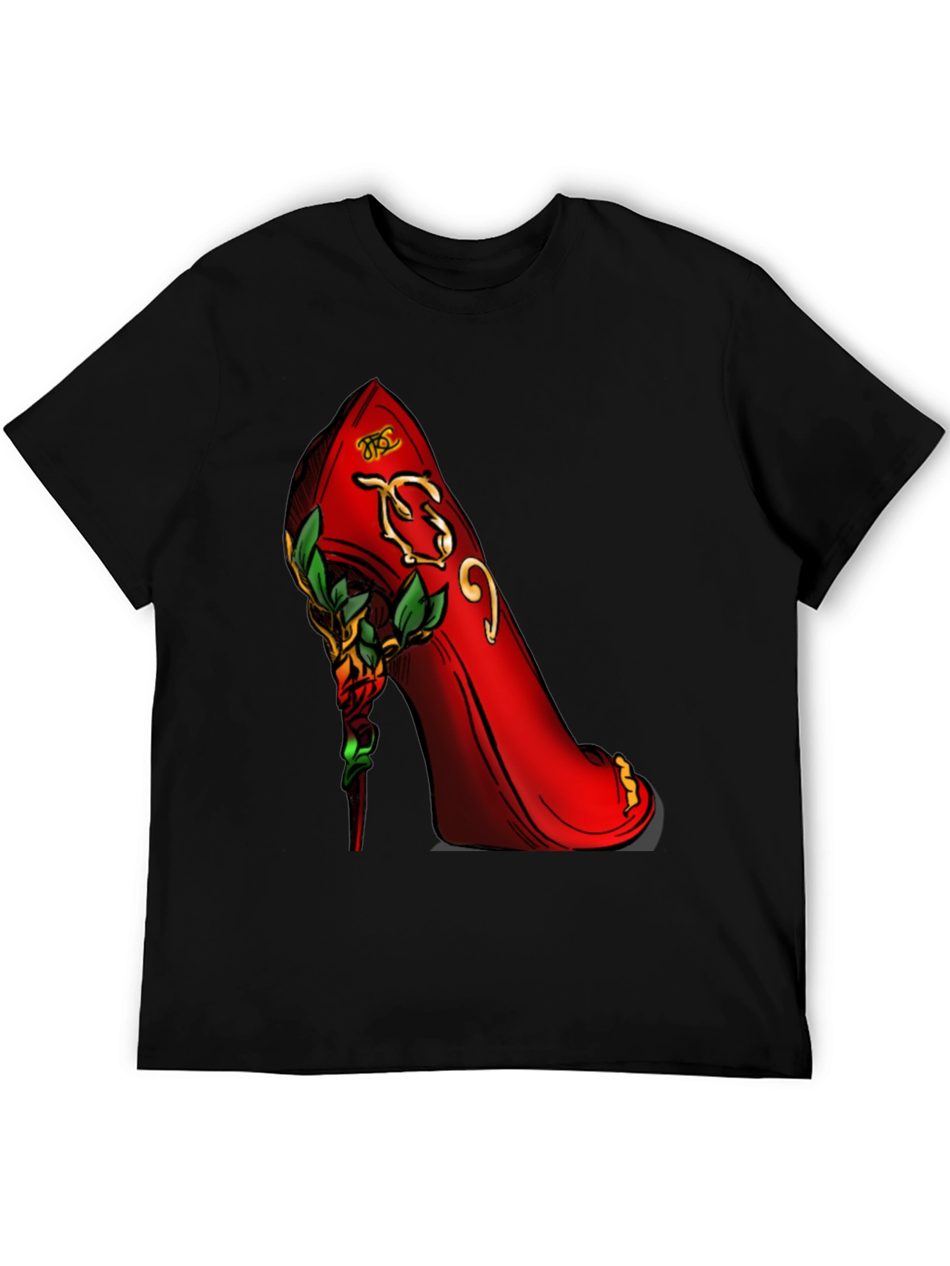 Red High Heel Graphic T-Shirt