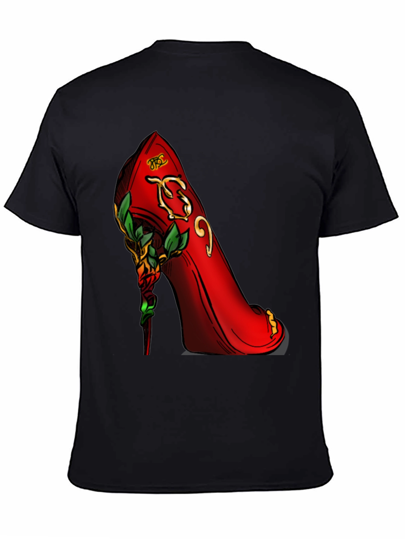 Red High Heel Graphic T-Shirt