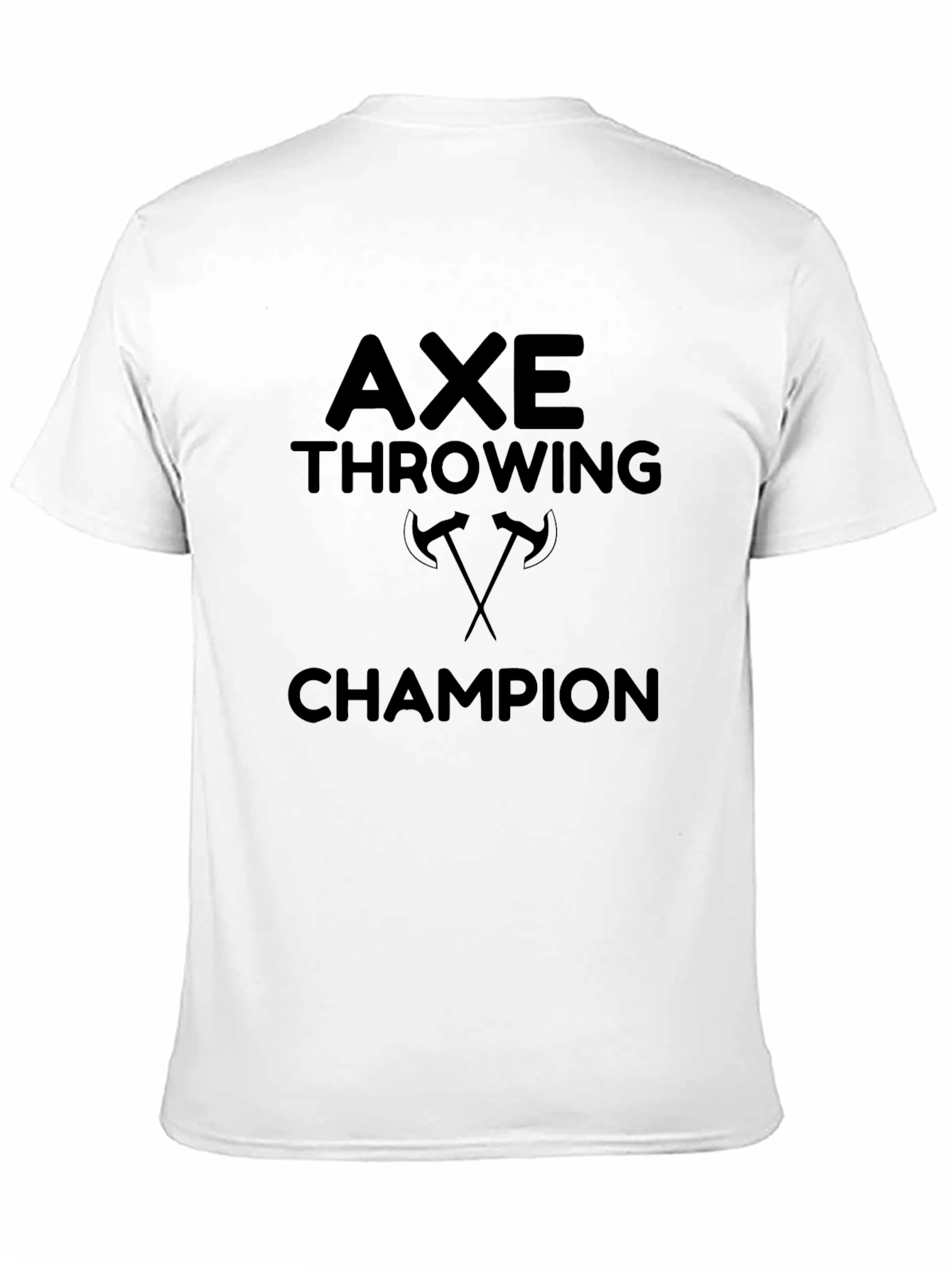Axe Throwing Champion Black T-Shirt