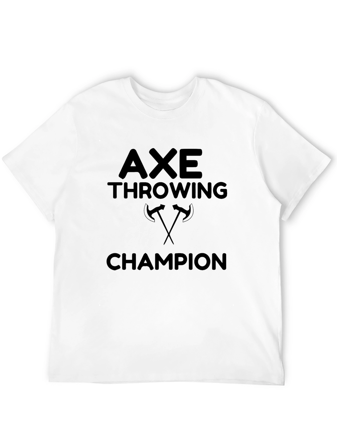 Axe Throwing Champion Black T-Shirt