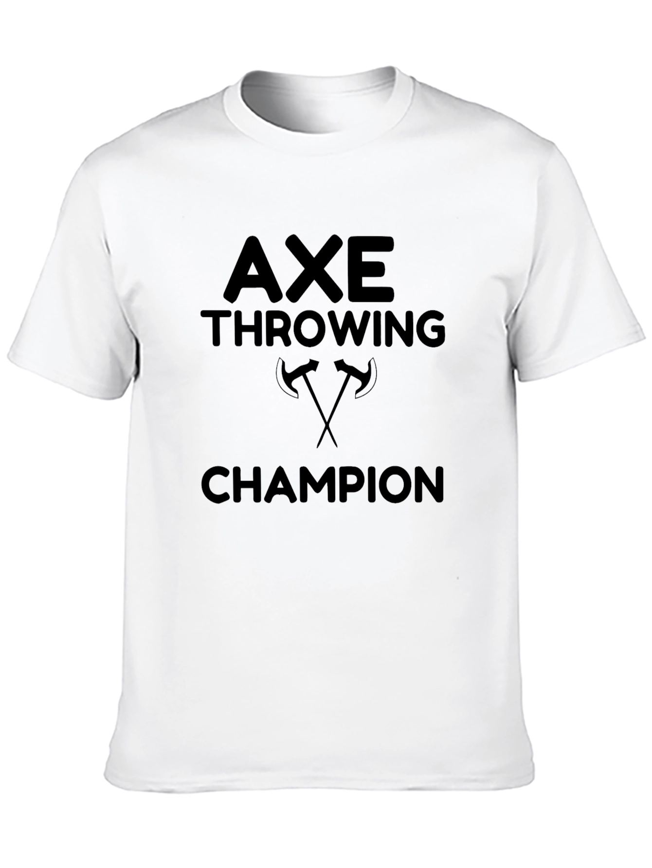 Axe Throwing Champion Black T-Shirt
