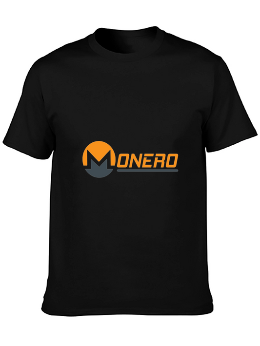 Monero Crypto Black T-Shirt