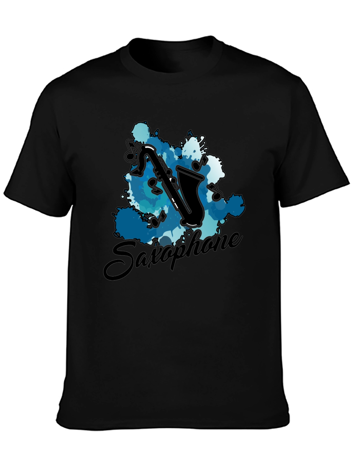 Saxophone Music T-Shirt - Artistic Instrument Tee