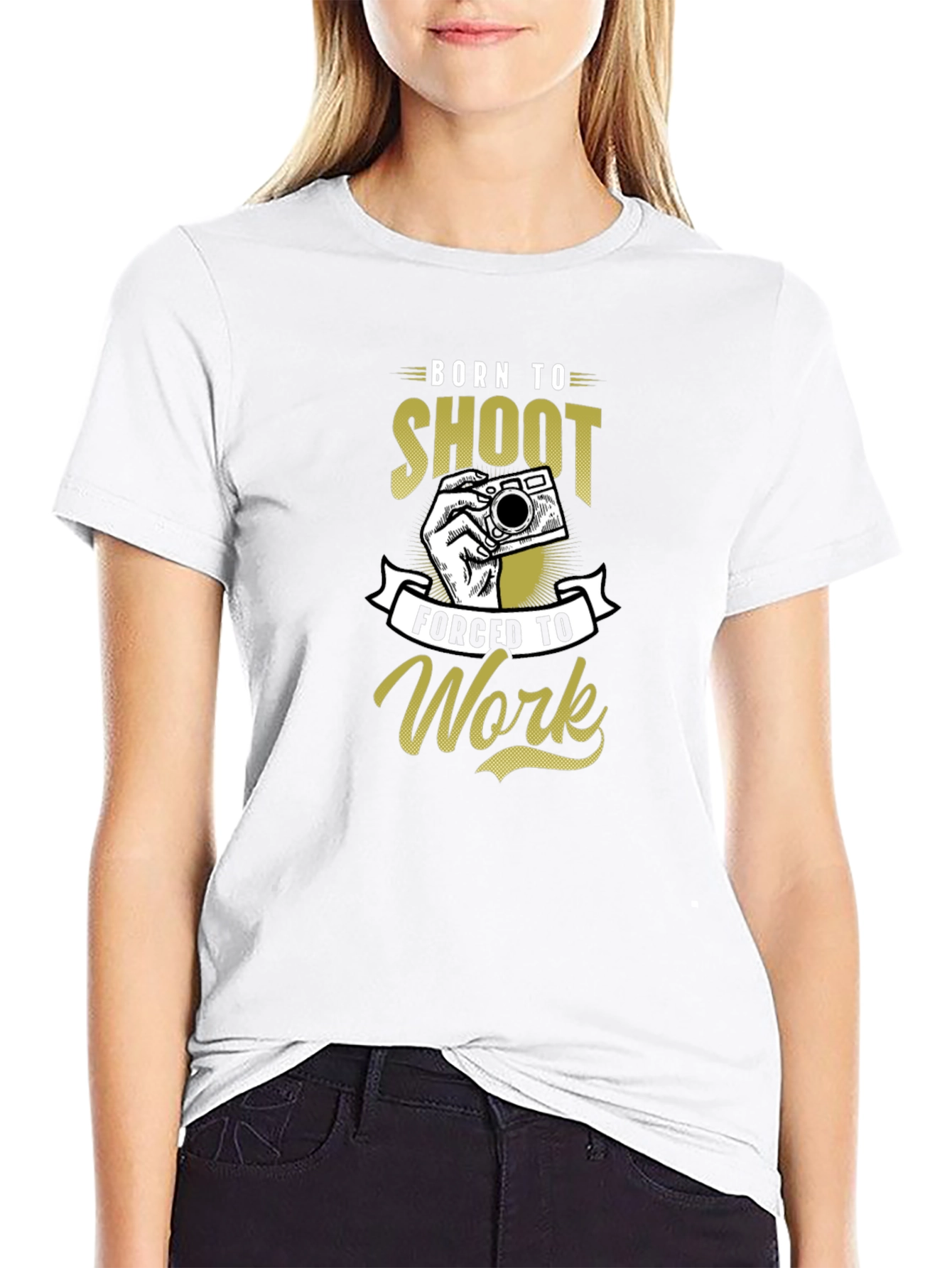 Born to Shoot Graphic Tee - Photographer T-Shirt