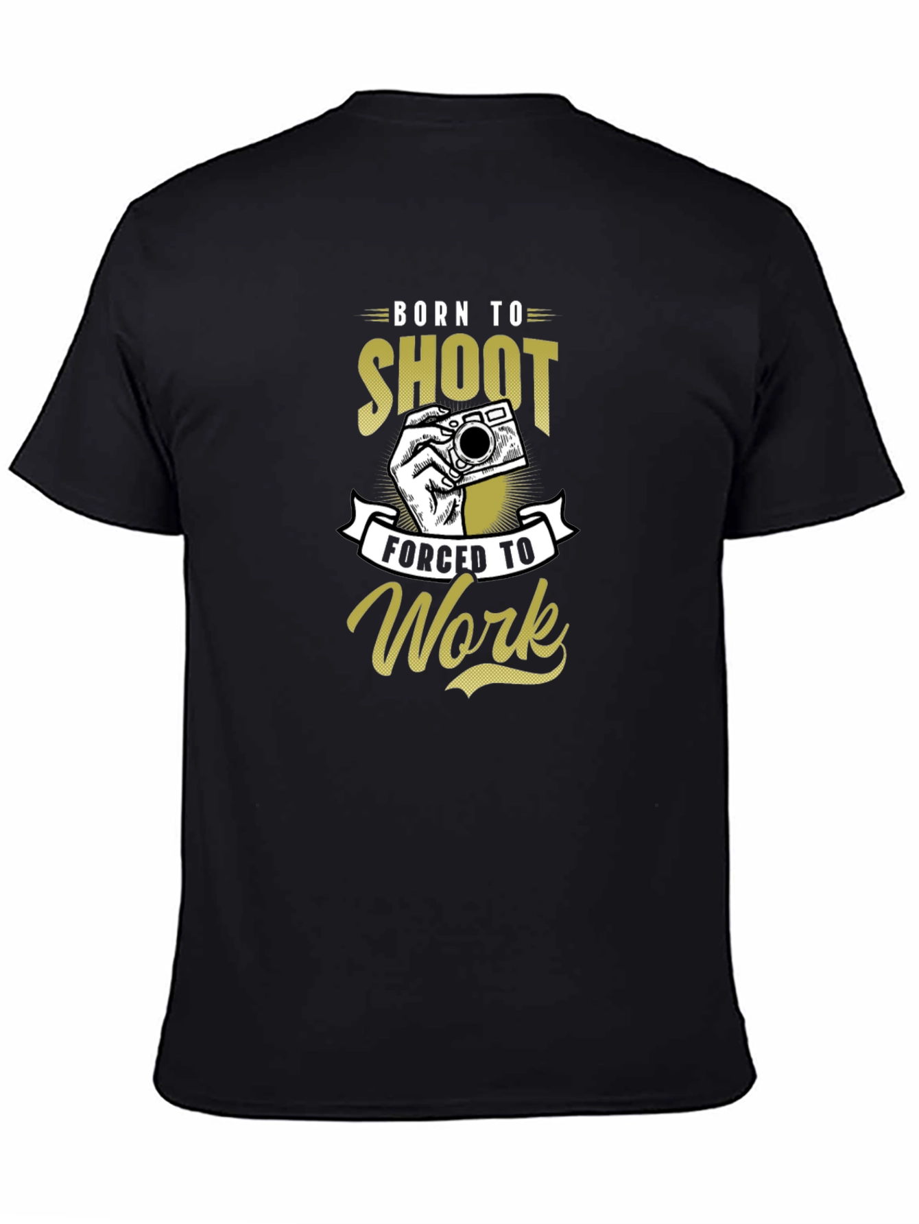 Born to Shoot Graphic Tee - Photographer T-Shirt