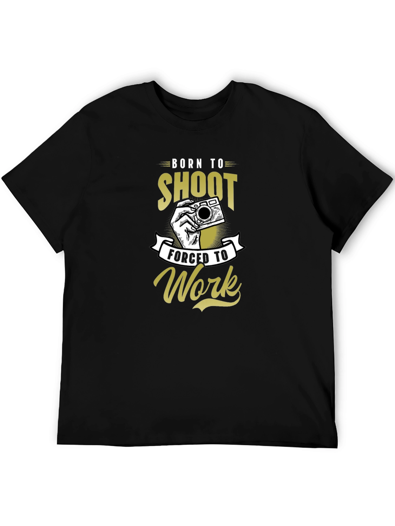 Born to Shoot Graphic Tee - Photographer T-Shirt