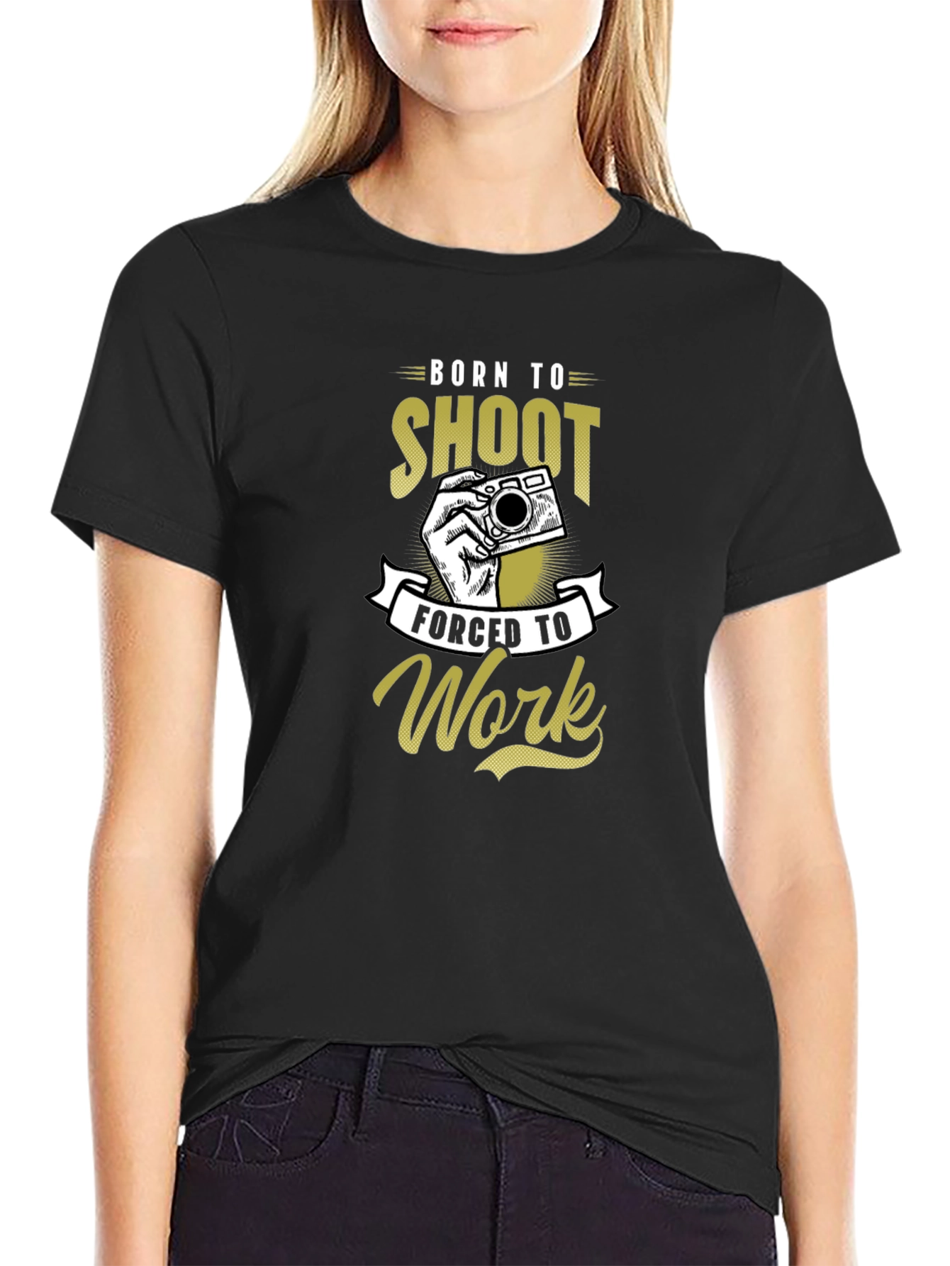 Born to Shoot Graphic Tee - Photographer T-Shirt