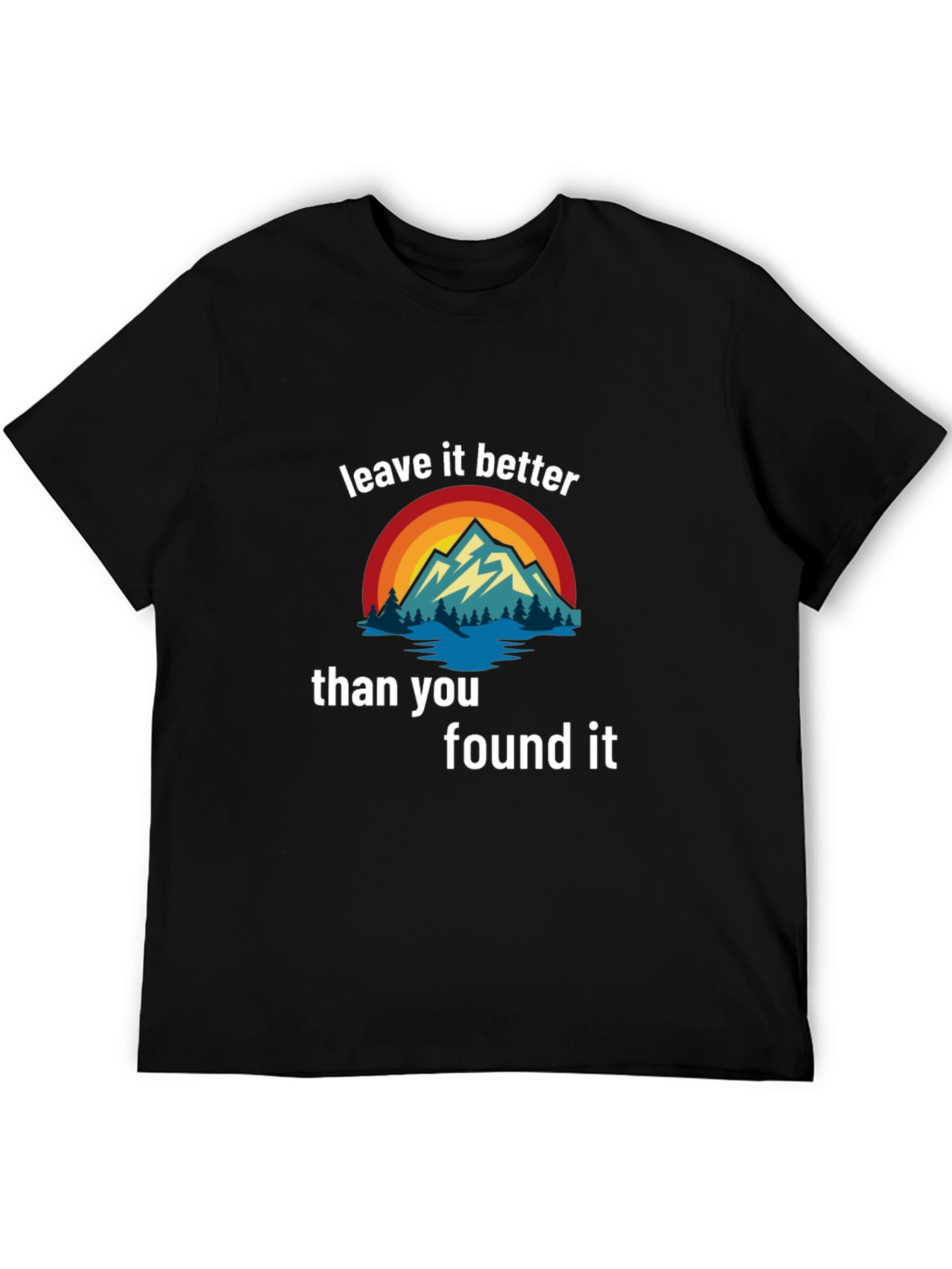 Leave It Better T-Shirt - Mountain Graphic Tee