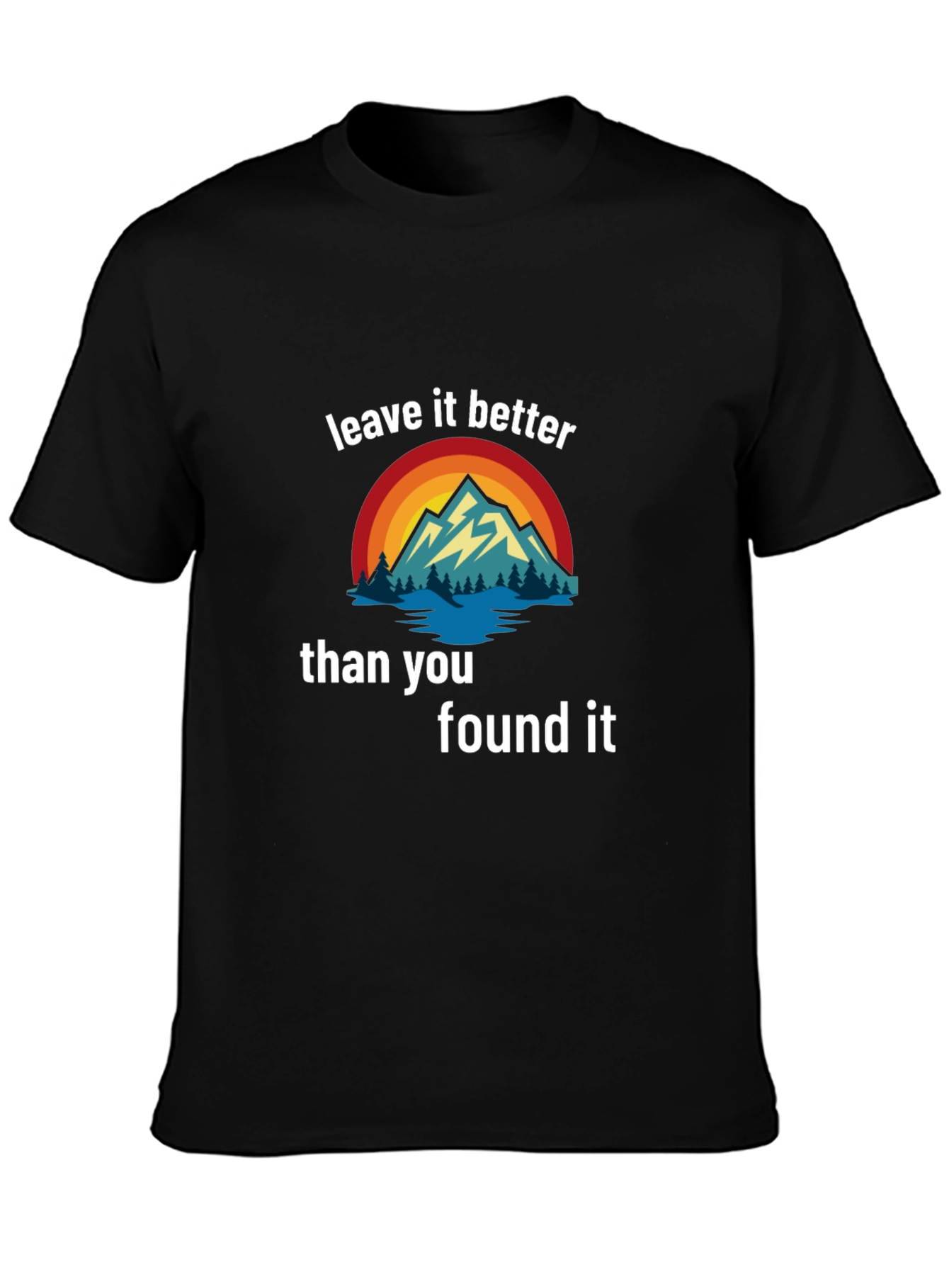 Leave It Better T-Shirt - Mountain Graphic Tee