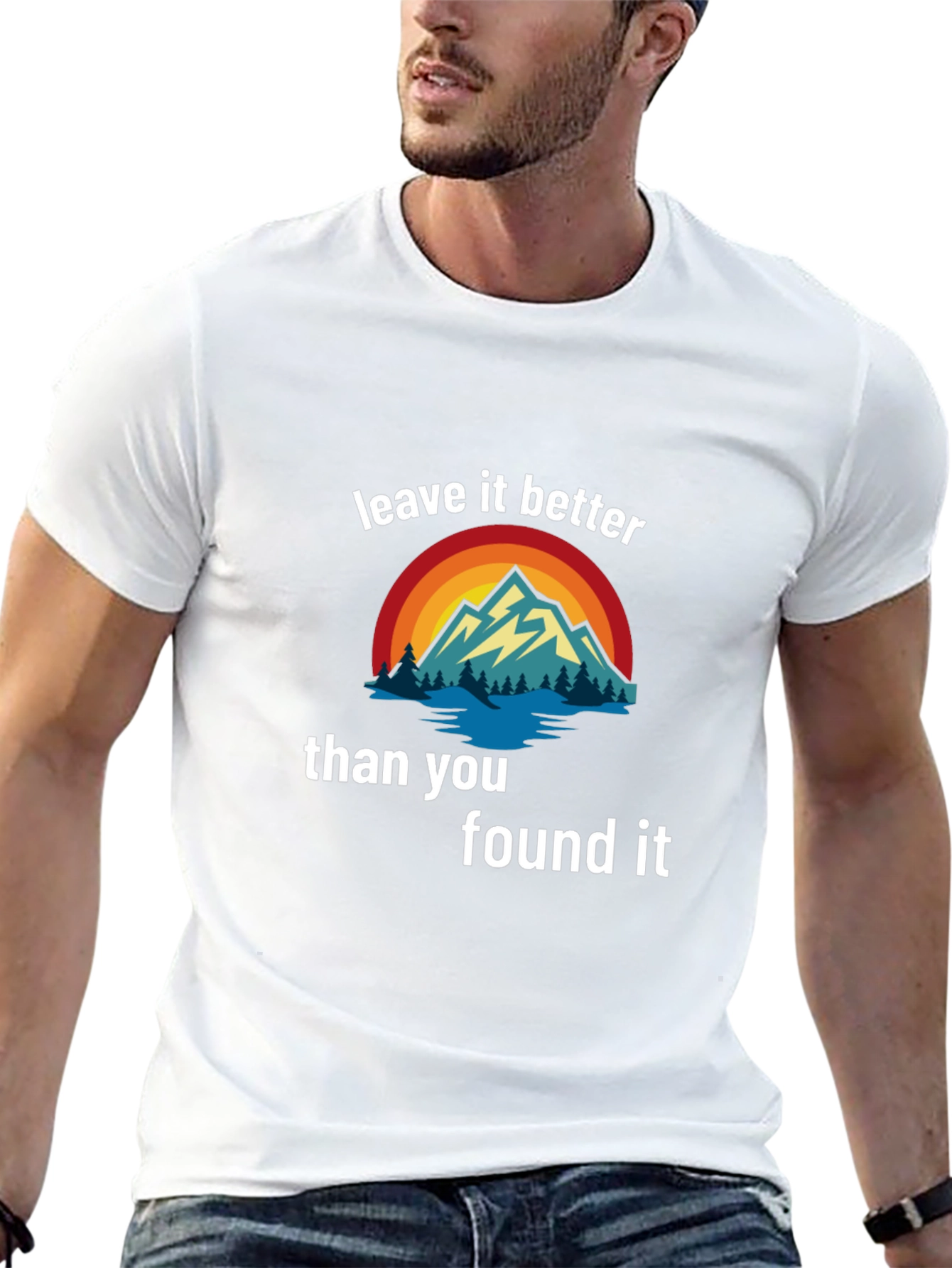 Leave It Better T-Shirt - Mountain Graphic Tee