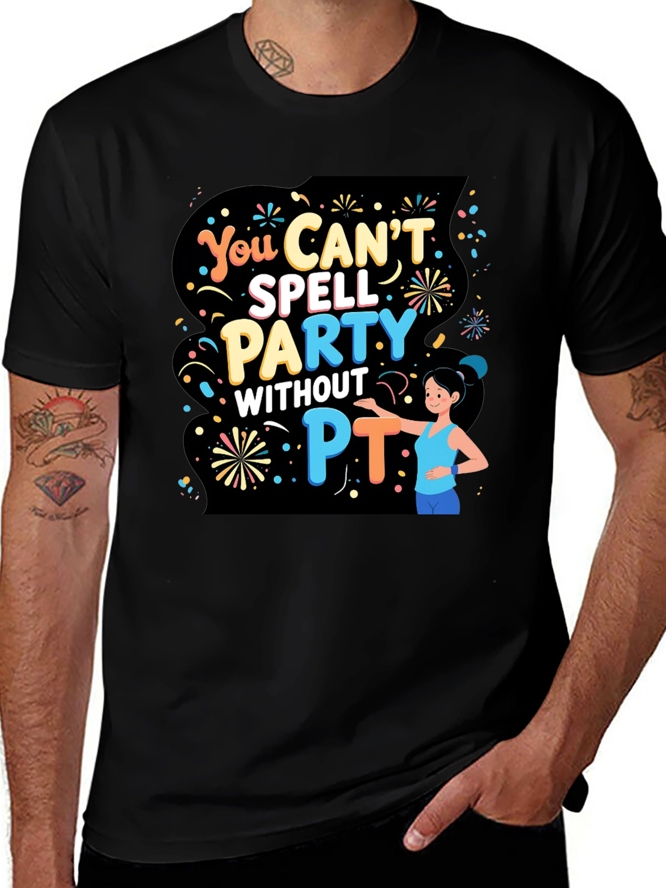Funny Physical Therapy T-Shirt - Party Without PT