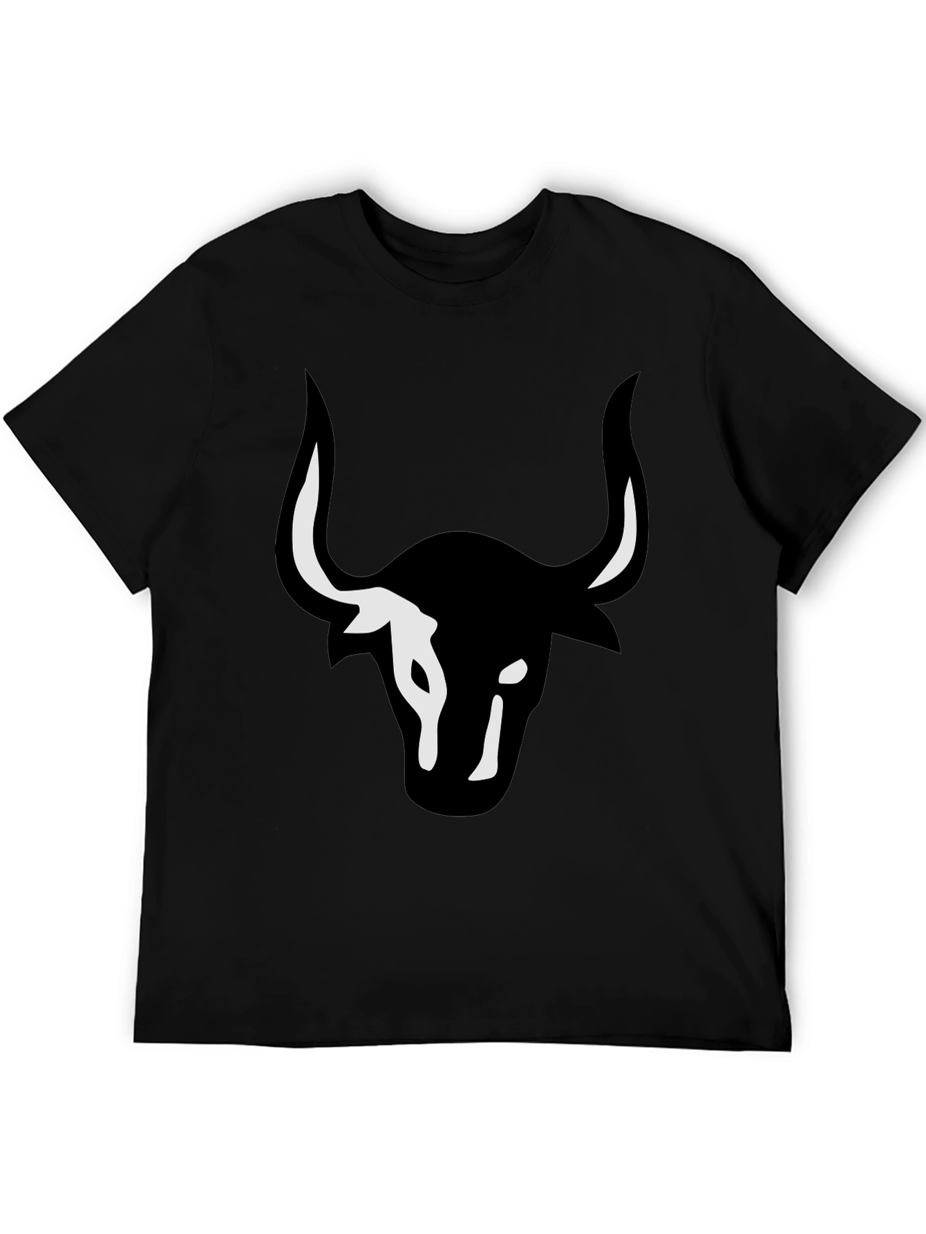 Bull Graphic T-Shirt - Stylish Black Tee