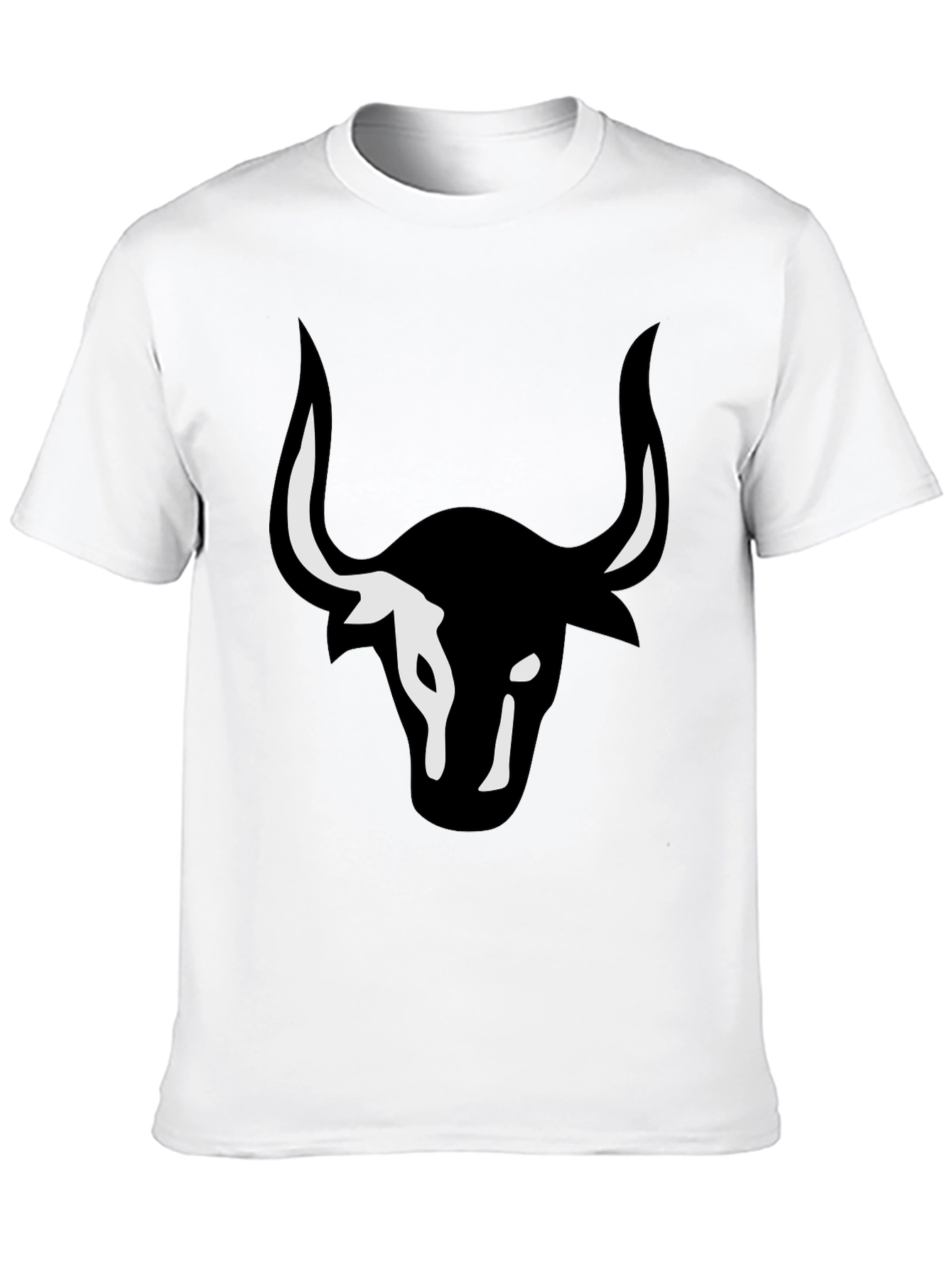 Bull Graphic T-Shirt - Stylish Black Tee