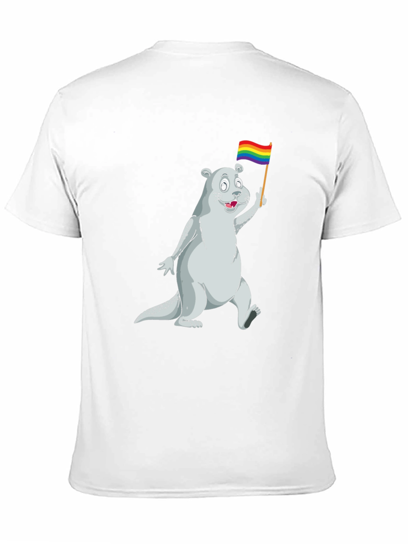 Otter Pride T-Shirt - LGBTQ+ Supporter Apparel