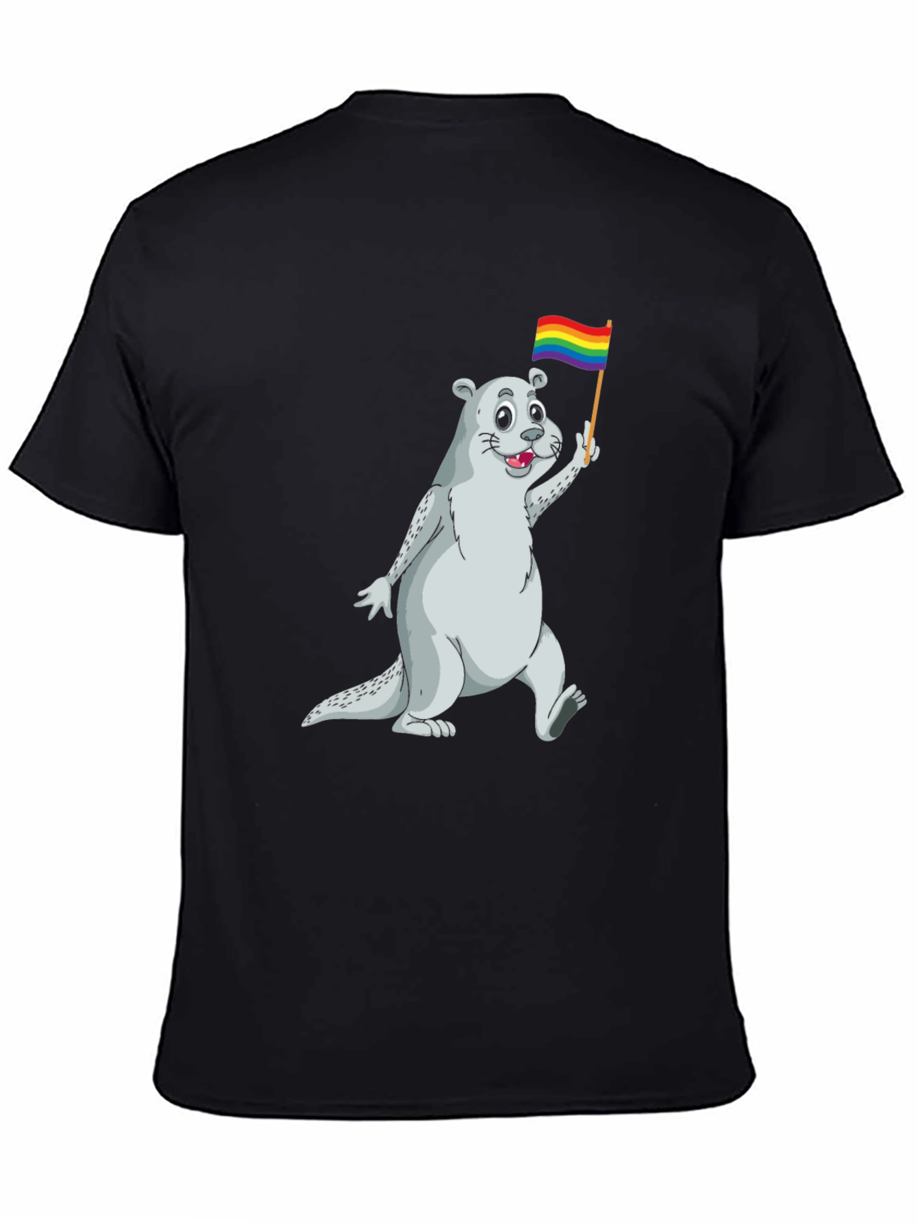 Otter Pride T-Shirt - LGBTQ+ Supporter Apparel