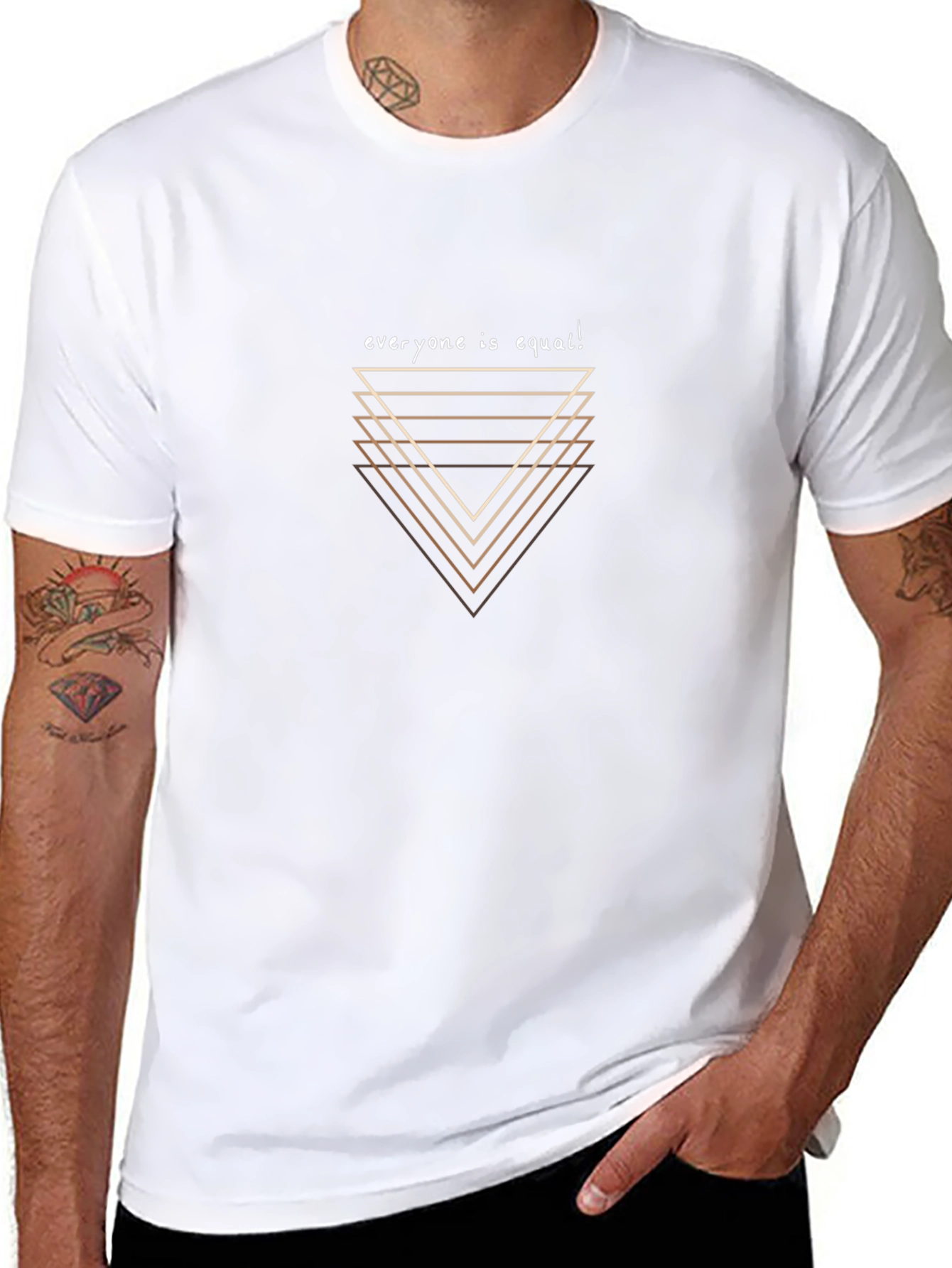 Equality T-Shirt - Everyone is Equal Graphic Tee