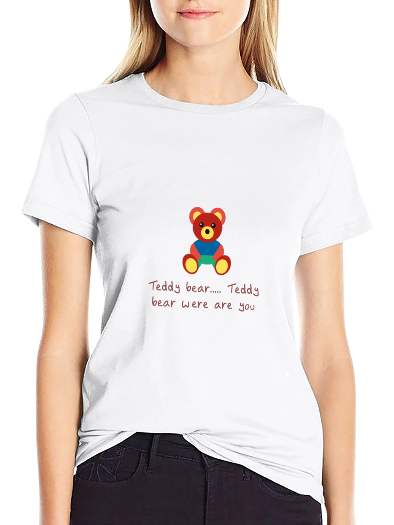 Teddy Bear Tee - Where Are You T-Shirt