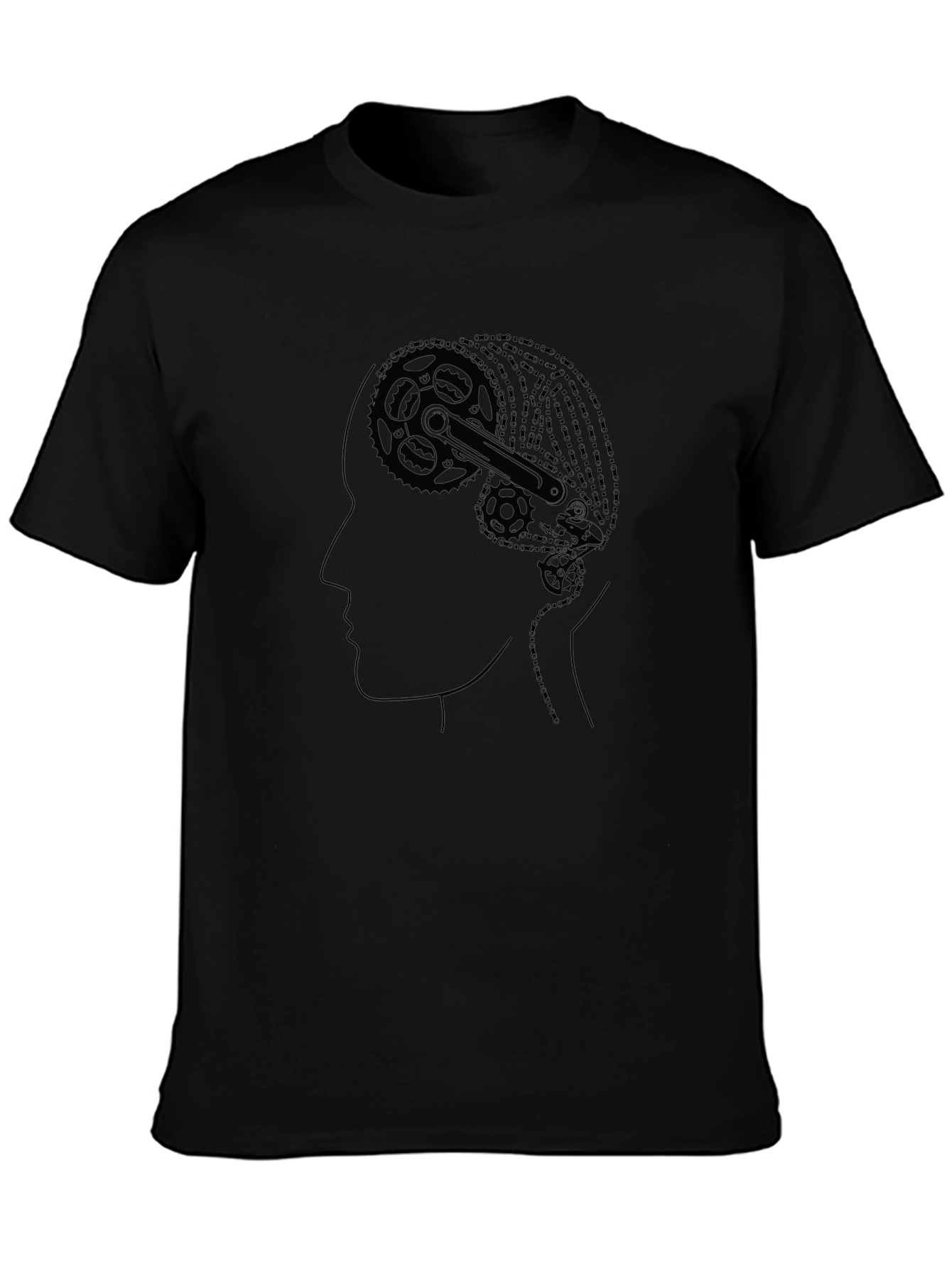 Gear Head Tee - Bicycle Brain T-Shirt