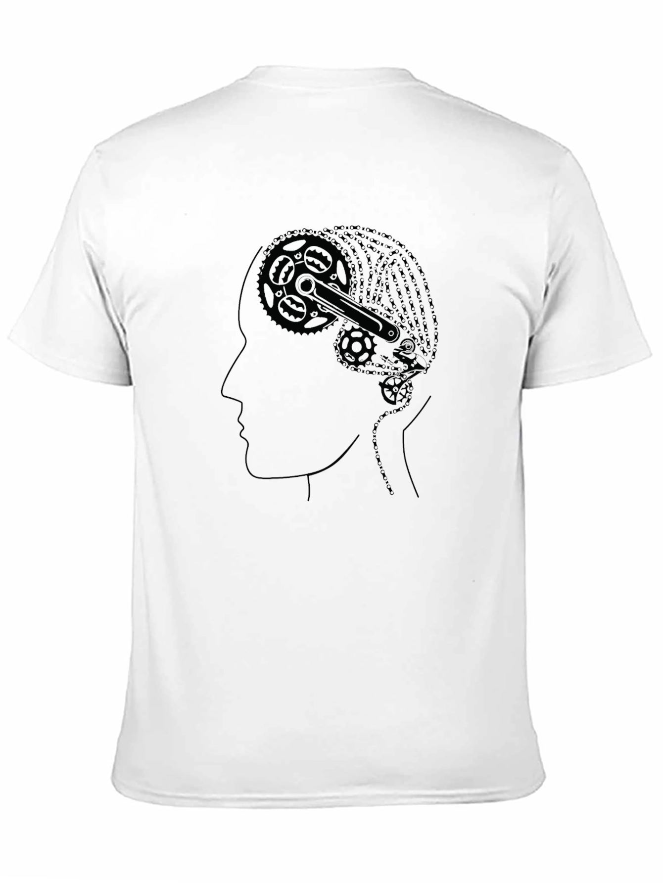 Gear Head Tee - Bicycle Brain T-Shirt