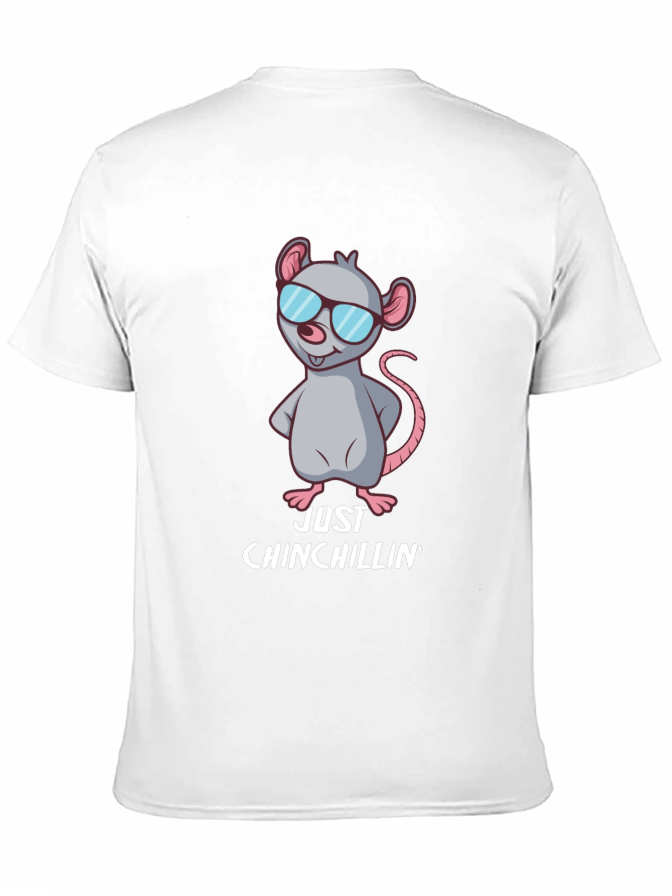 Just Chinchillin Tee - Cool Chinchilla Design