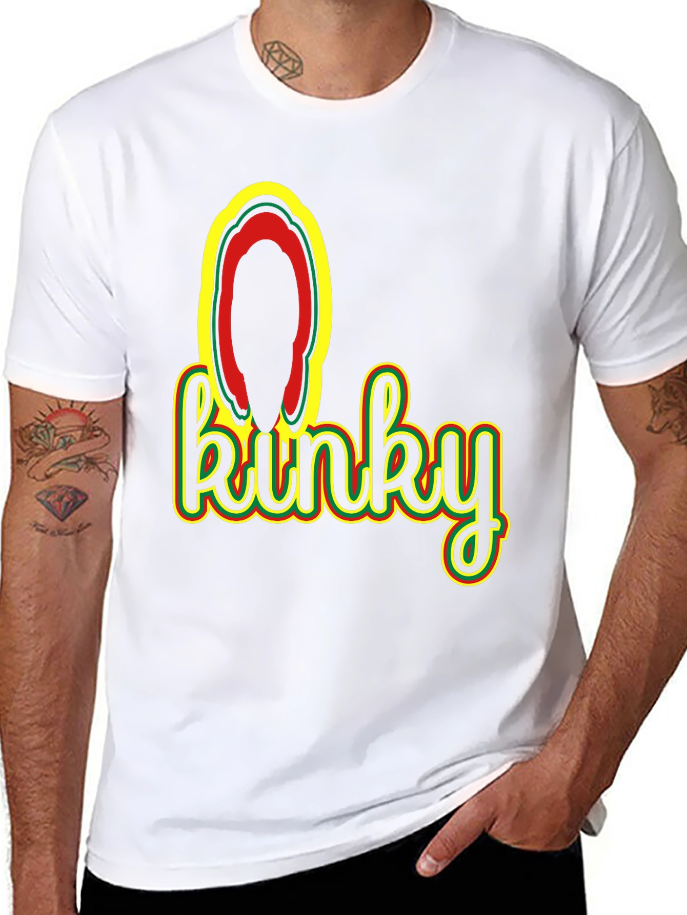 Kinky Graphic Tee - Statement T-Shirt