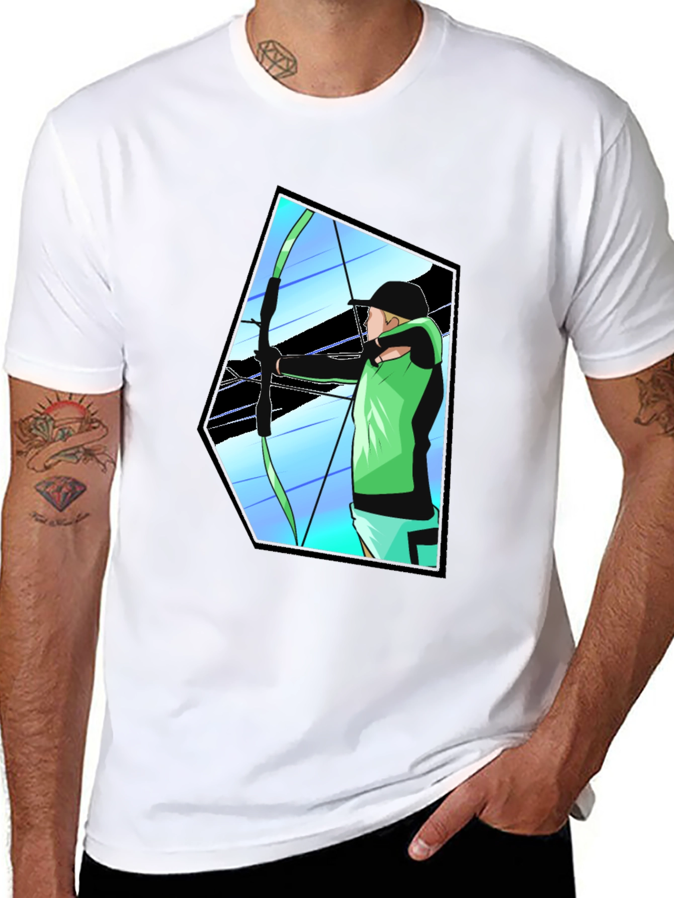Archery Graphic Tee - Aim True Look Cool