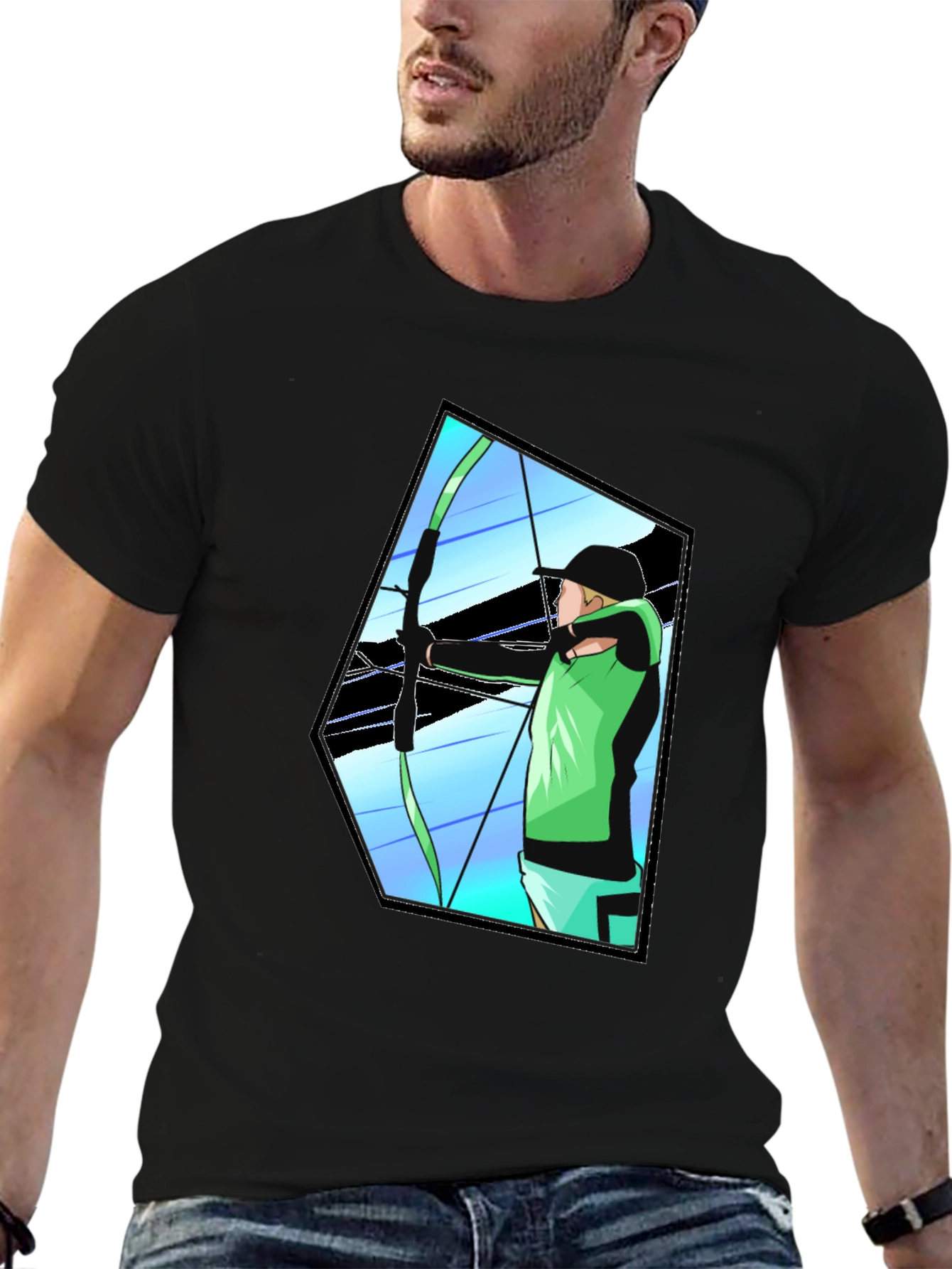 Archery Graphic Tee - Aim True Look Cool