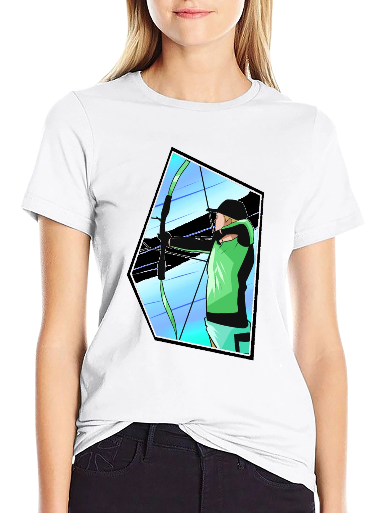 Archery Graphic Tee - Aim True Look Cool