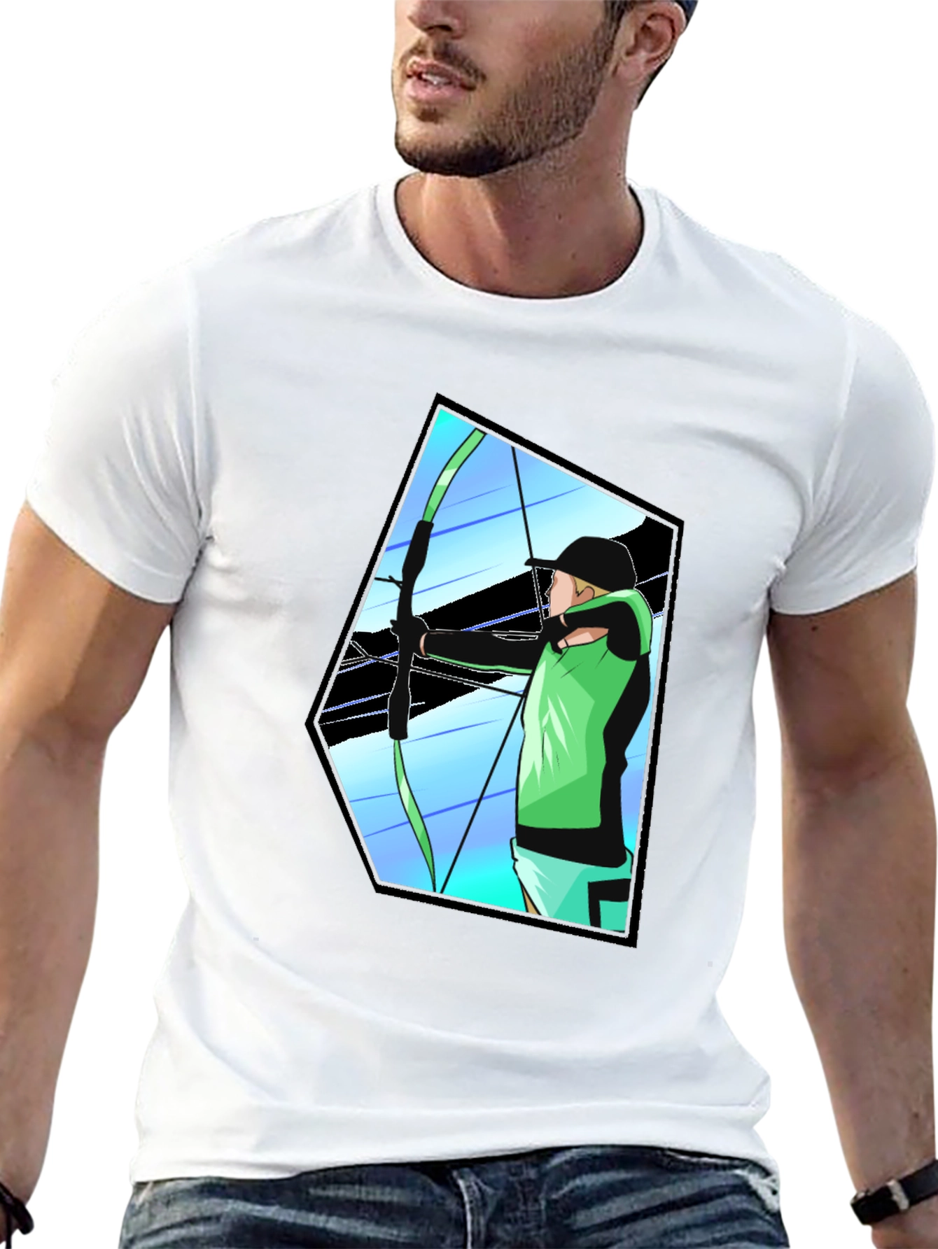 Archery Graphic Tee - Aim True Look Cool